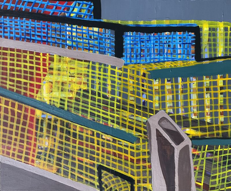 Yellow Lobster Cages