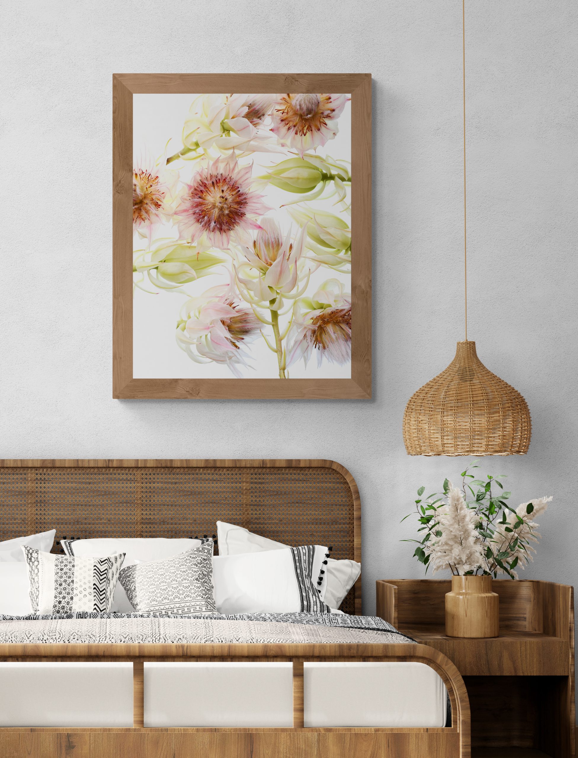 Bohemian Themed Bedroom (10)