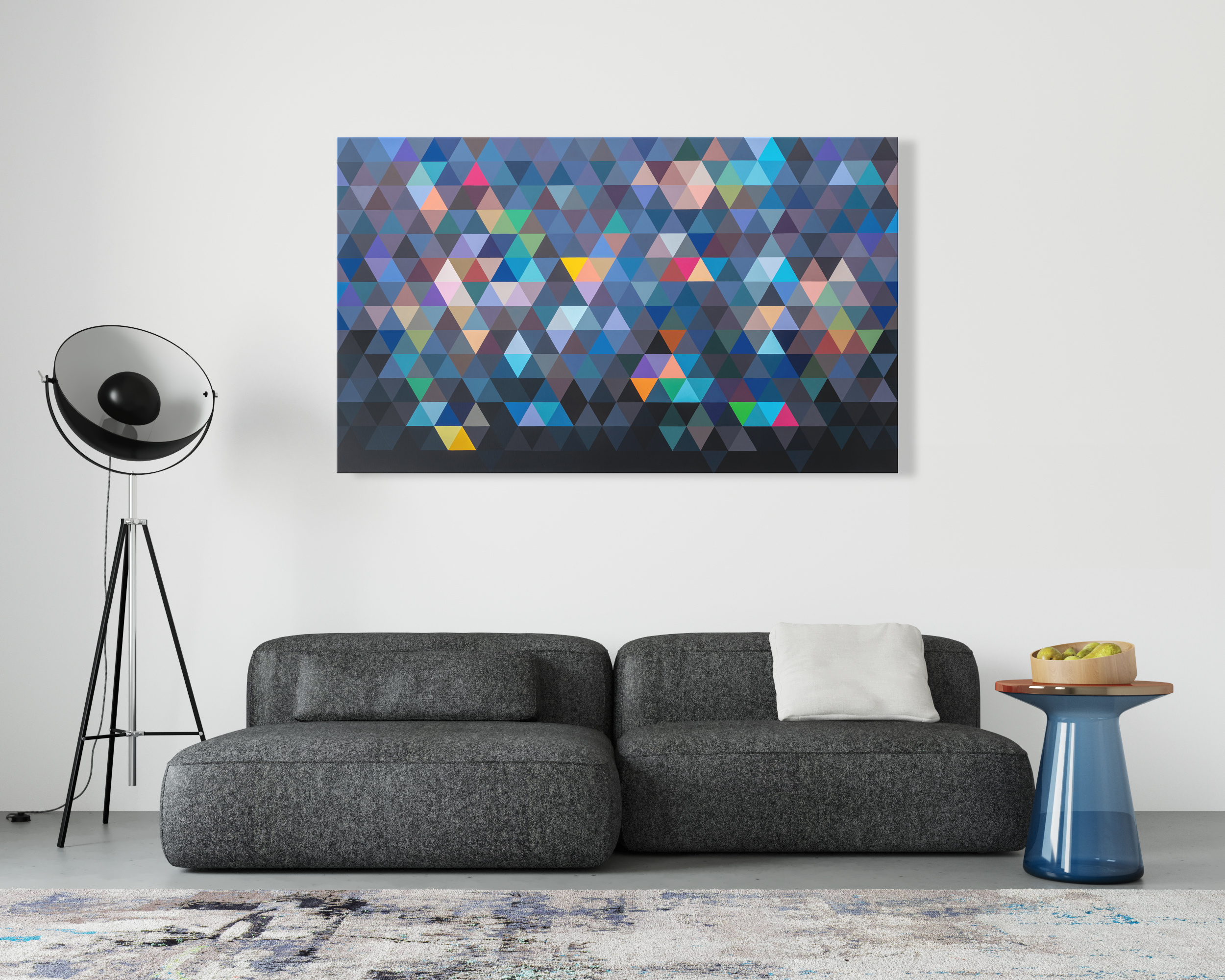 Min Ray In Search Of Light No.10 Geometric Abstraction Insitu 2 Copy