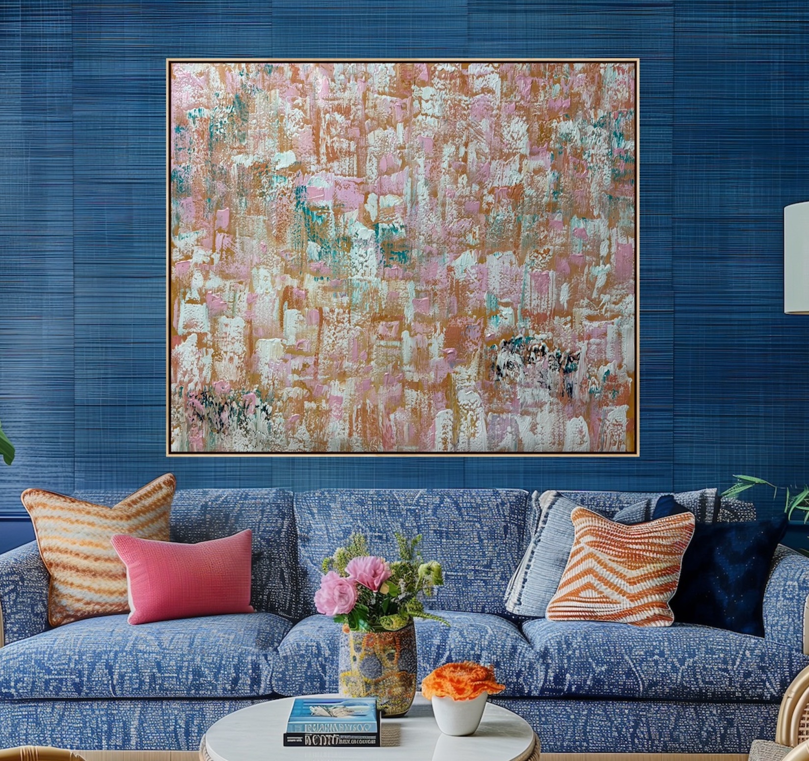 Blue Interior Alanah Jarvis Art