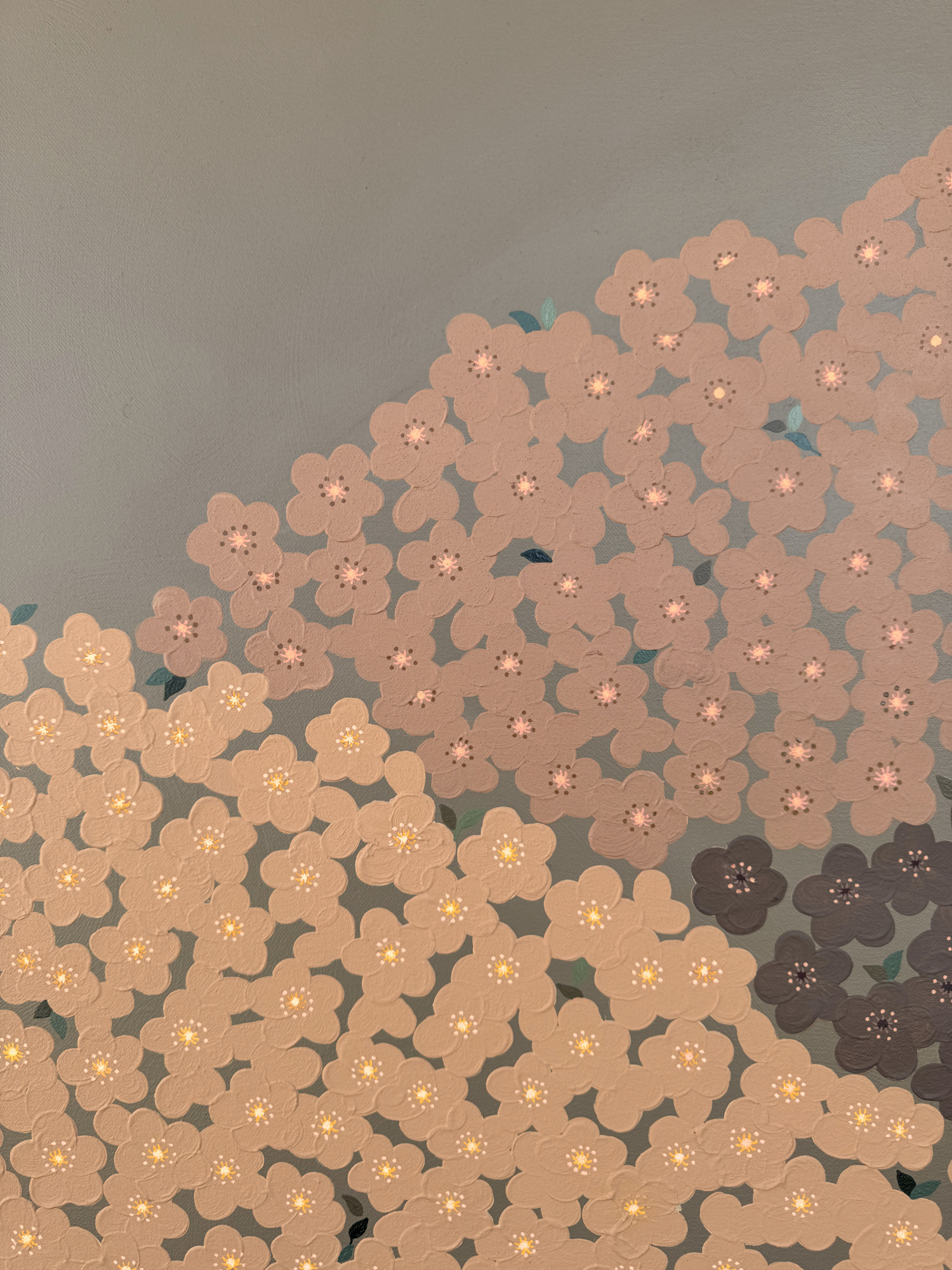 Min Ray Minimalist Flowers Interior Cherry Blossom 7 Detail