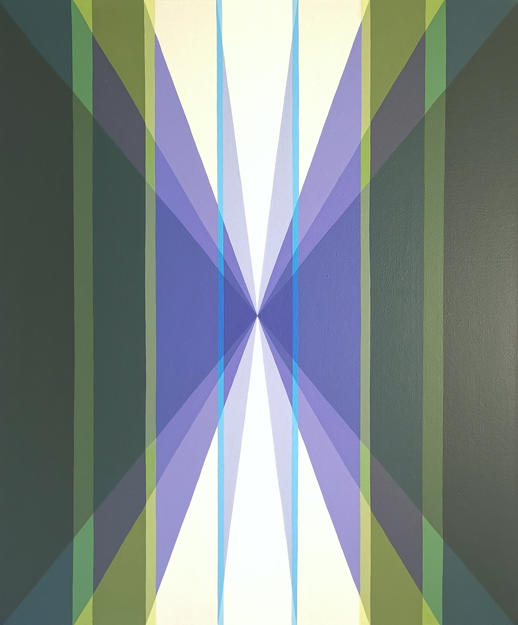 Min Ray Time Travel 1 Geometric Art Op Art Full Portrait