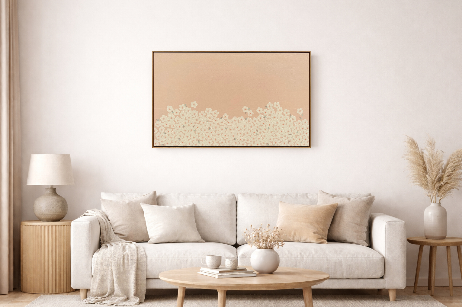 Min Ray Minimalist Abstract Interior Quiet Bloom Soft Sugar Insitu 2