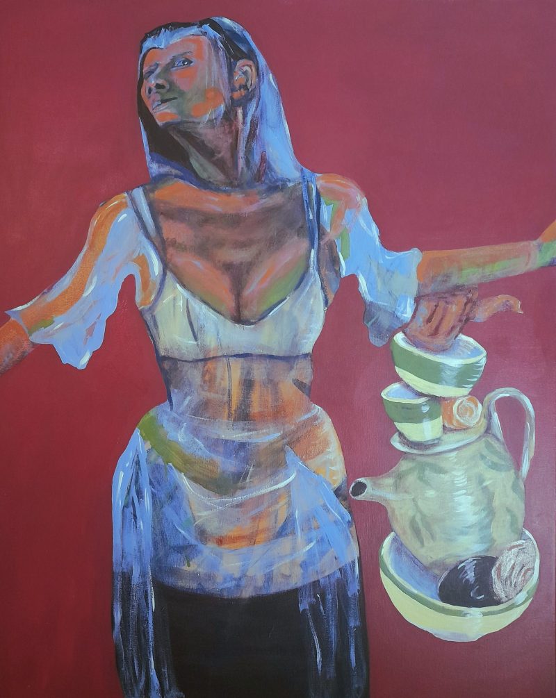 At sea with tea and dishes