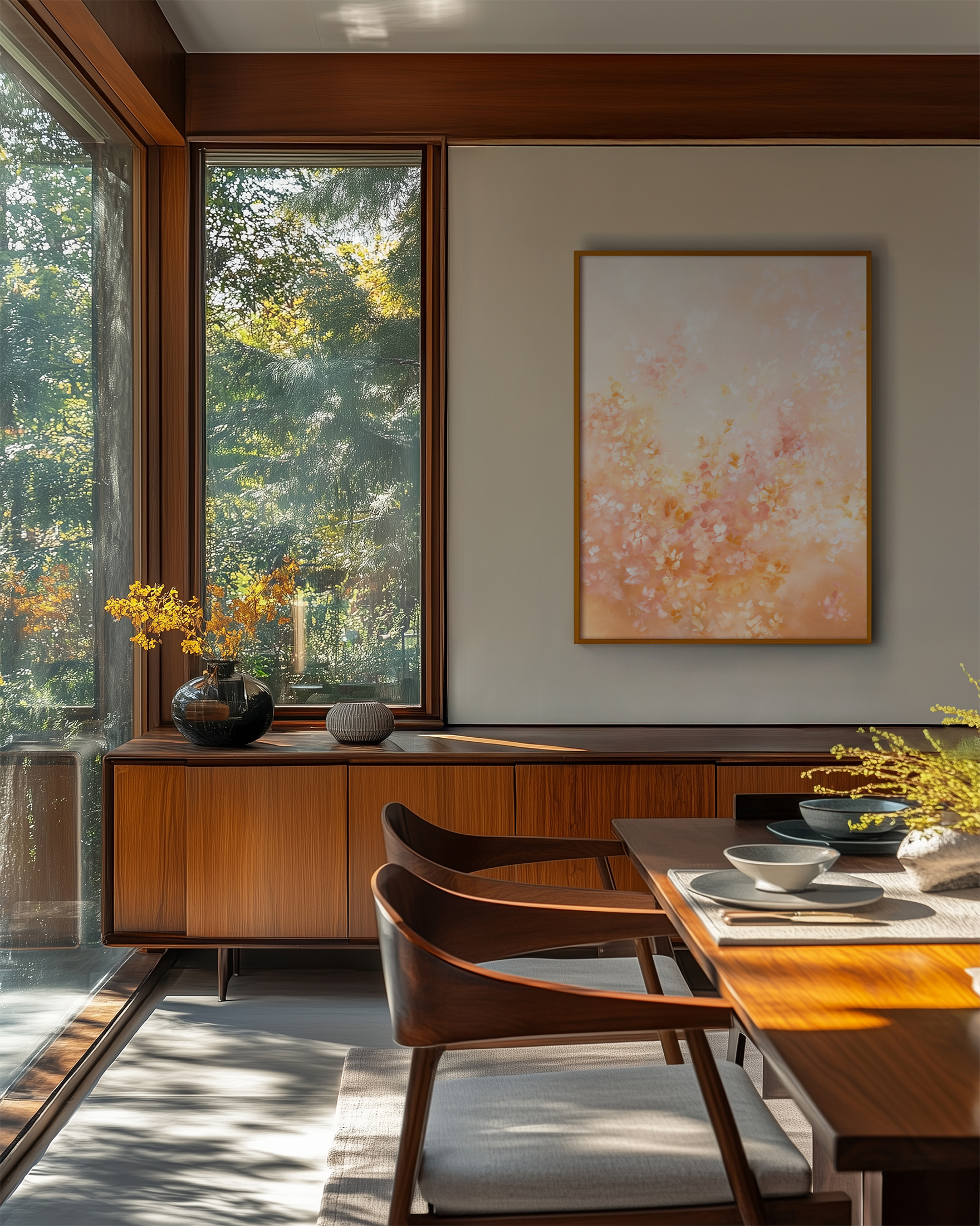 Sit Into The Pause Abstract Original Painting By Australian Artist Dana Trijbetz Image 5