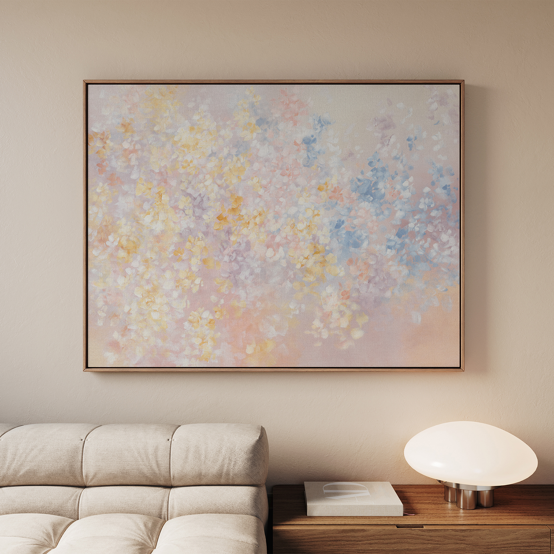 Always With You Abstract Original Painting By Australian Artist Dana Trijbetz Image 4