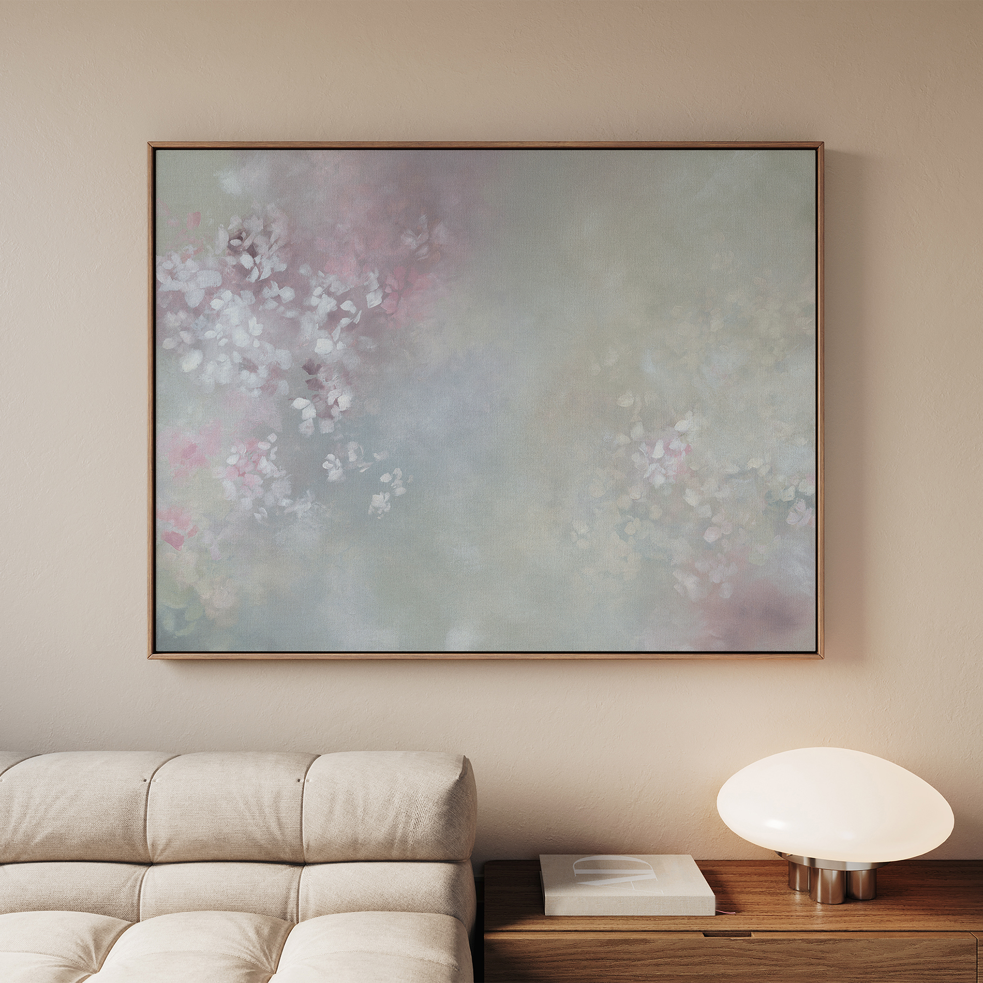After A Winter Abstract Original Painting By Australian Artist Dana Trijbetz Image 2