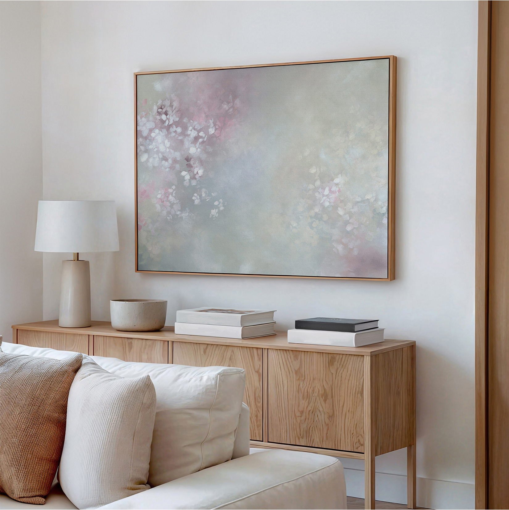 After A Winter Abstract Original Painting By Australian Artist Dana Trijbetz Image 4