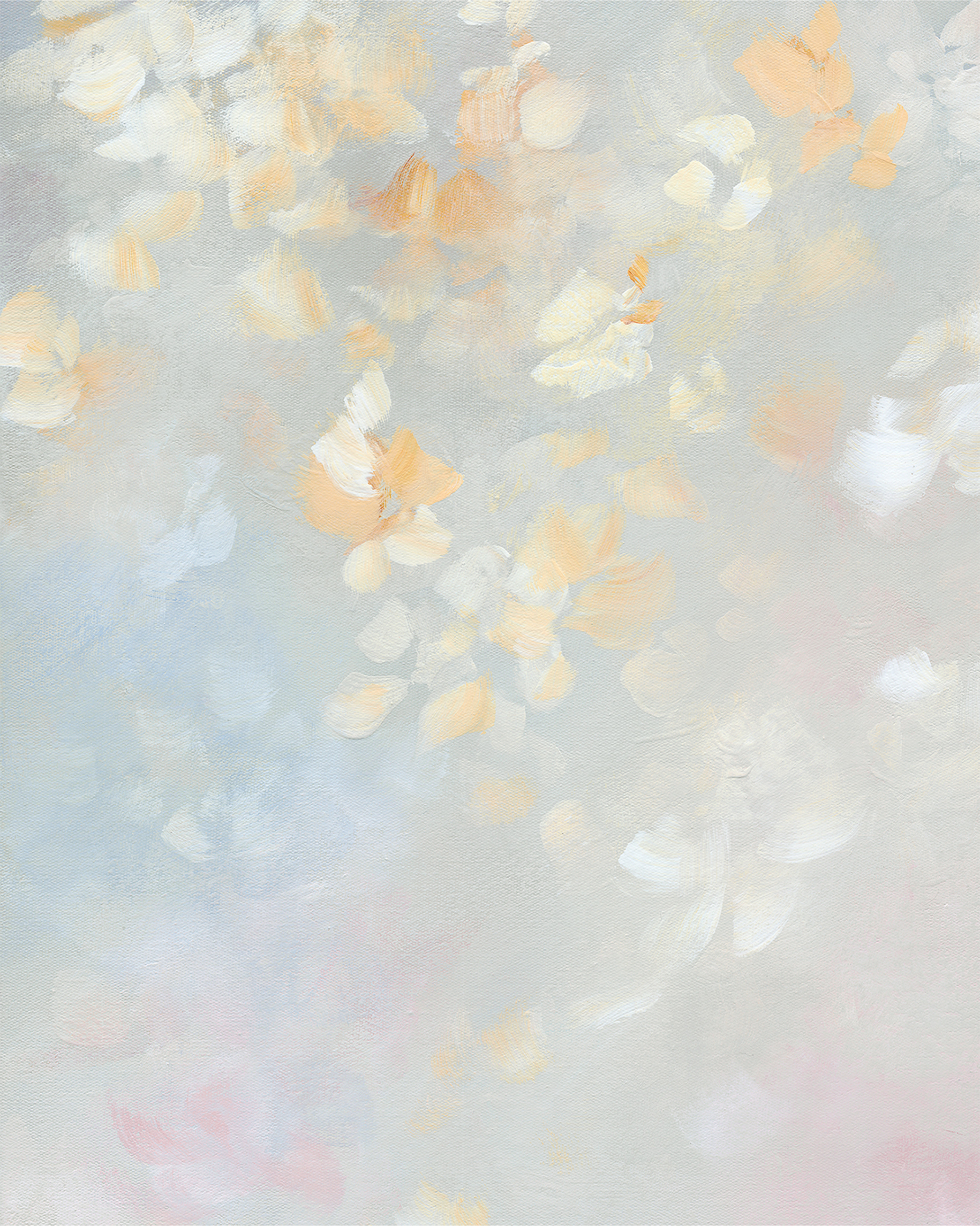 There For You, Always Abstract Original Painting By Australian Artist Dana Trijbetz Closeup 2