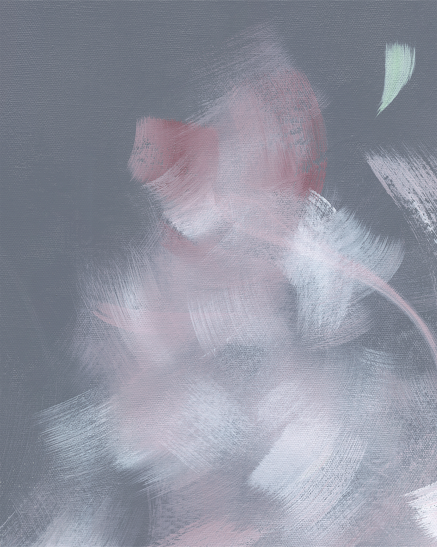 Stayed By My Side Abstract Original Painting By Australian Artist Dana Trijbetz Closeup 2