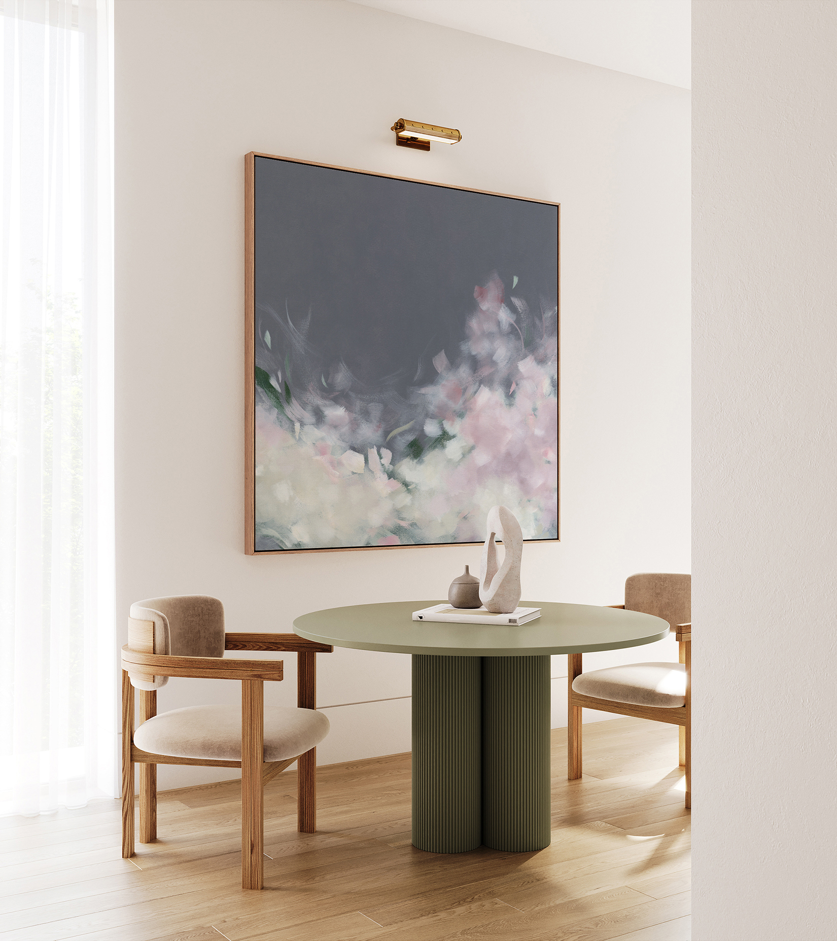 Stayed By My Side Abstract Original Painting By Australian Artist Dana Trijbetz Image 3