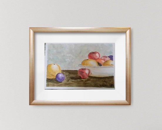 Fruit Bowl In Frame