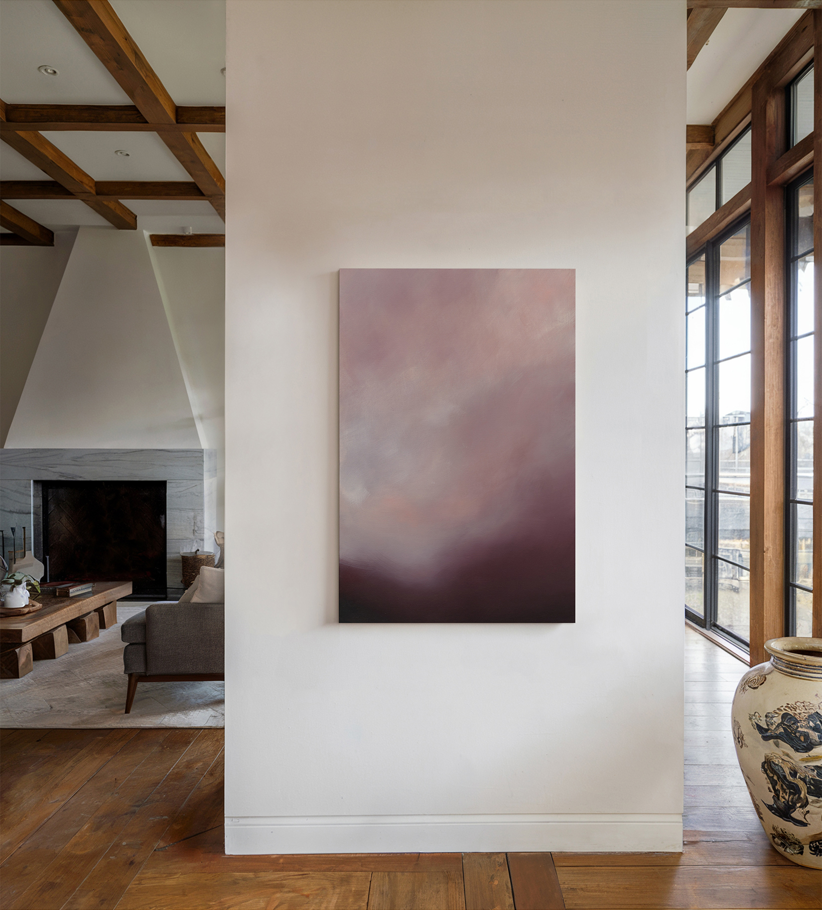 Allowed To Be Abstract Original Painting By Australian Artist Dana Trijbetz Image 2