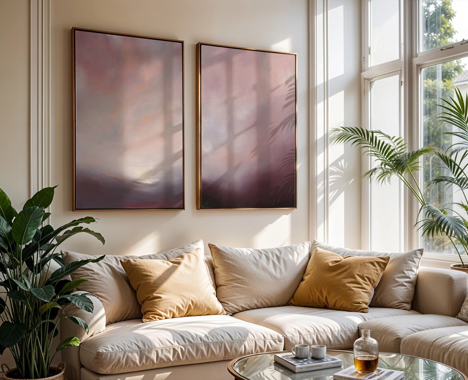 The Light Sings Differently Abstract Landscape Original Painting By Australian Artist Dana Trijbetz Image 4