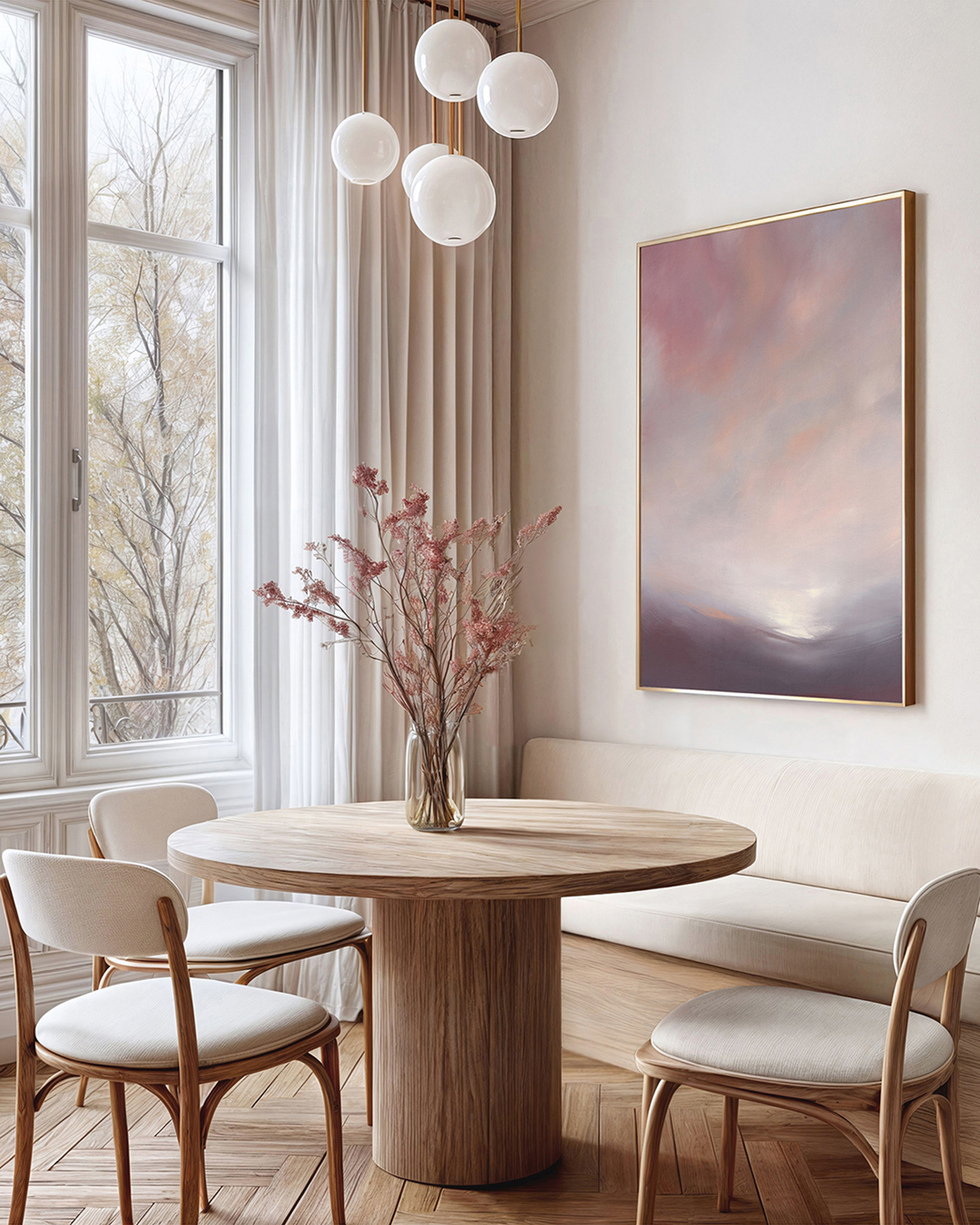 The Light Sings Differently Abstract Landscape Original Painting By Australian Artist Dana Trijbetz Image 5