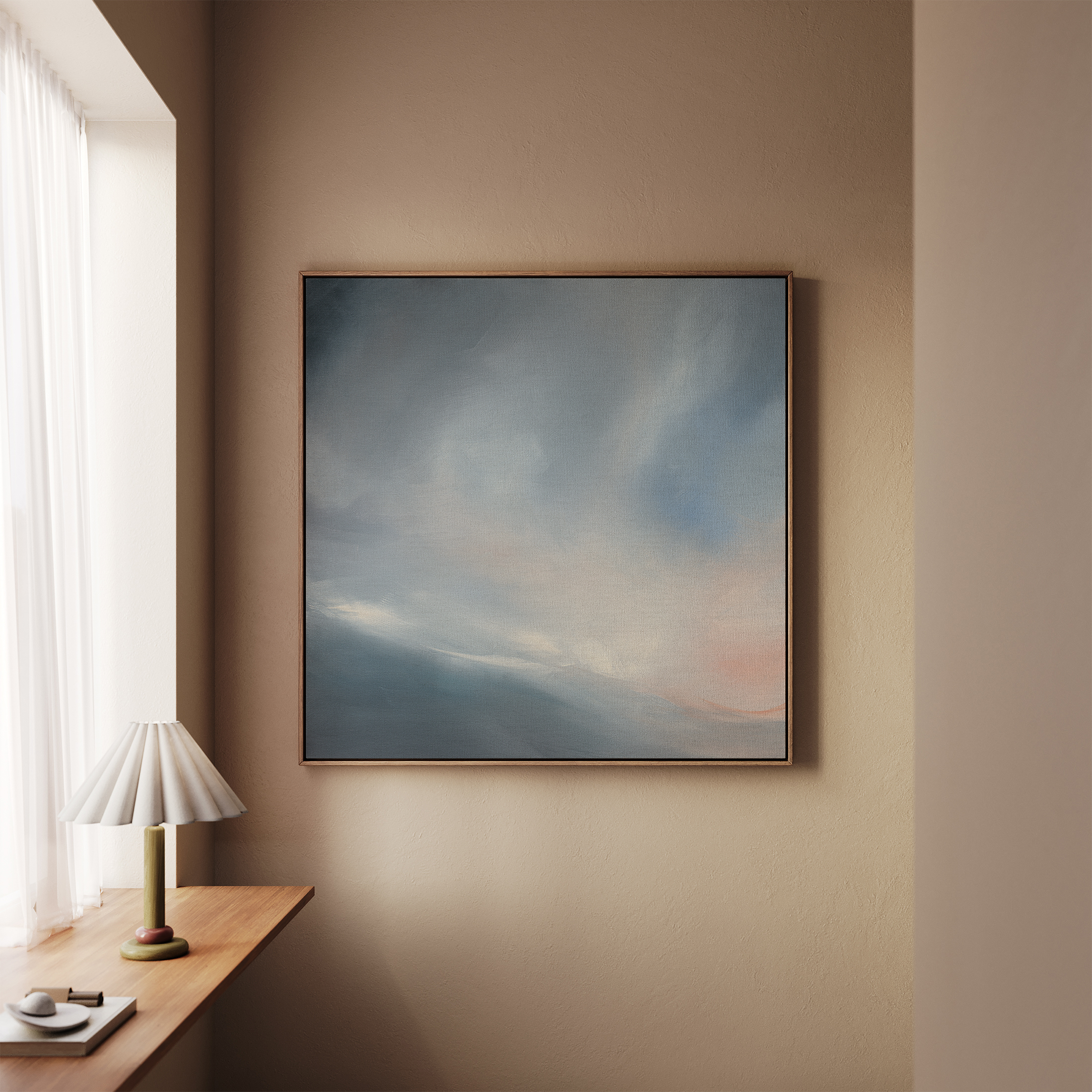 A First Phrase Of Melody Abstract Landscape Original Painting By Australian Artist Dana Trijbetz Image 2