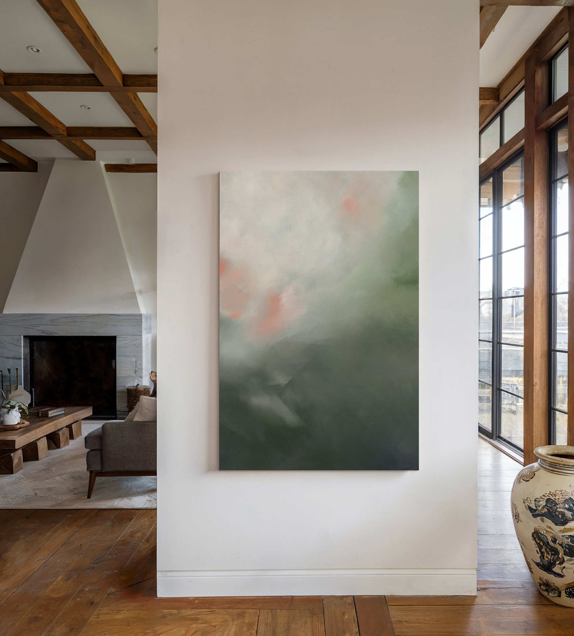 Where You Belong Abstract Original Painting By Australian Artist Dana Trijbetz Image 2