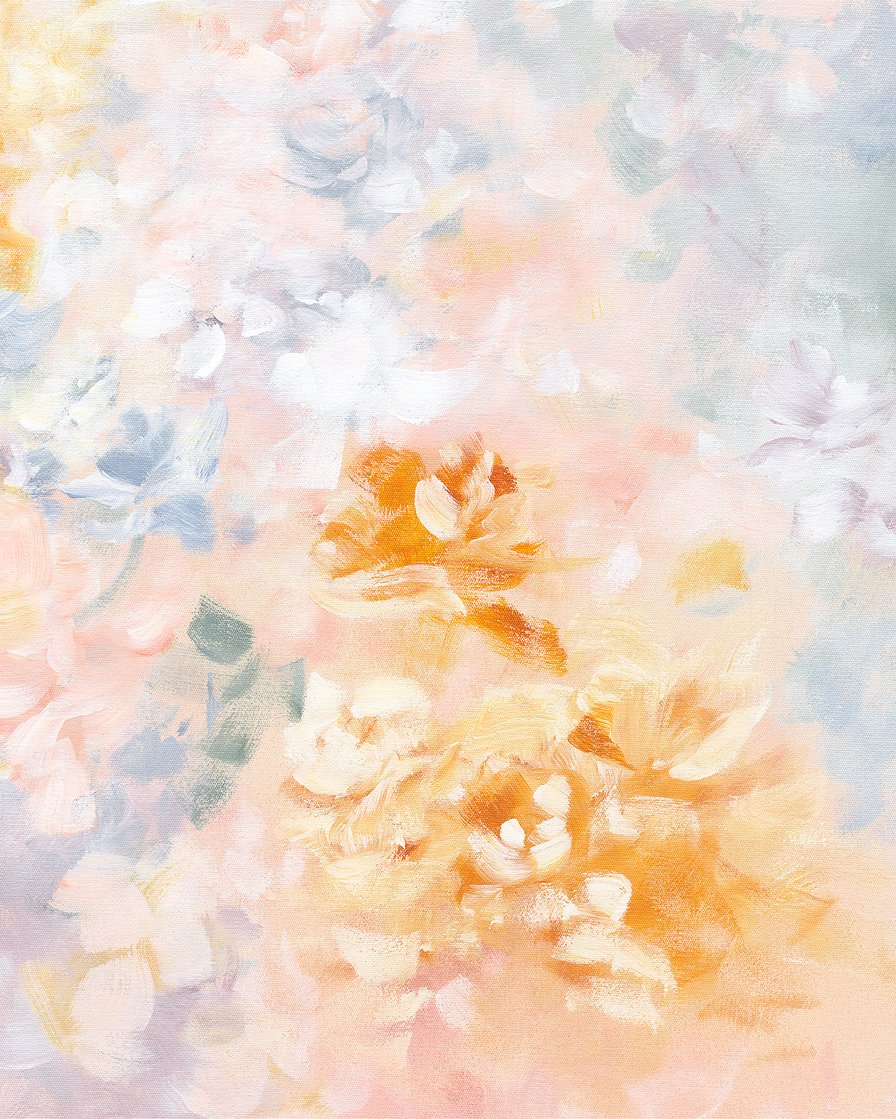 Bring About Through Poetry Abstract Original Painting By Australian Artist Dana Trijbetz Closeup 1