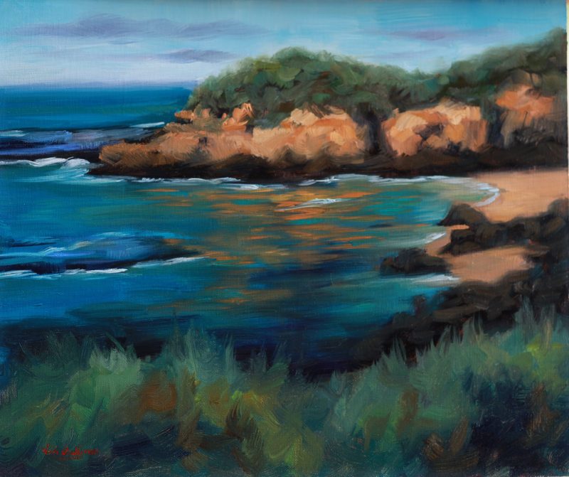 Reflections at low tide in Blairgowrie