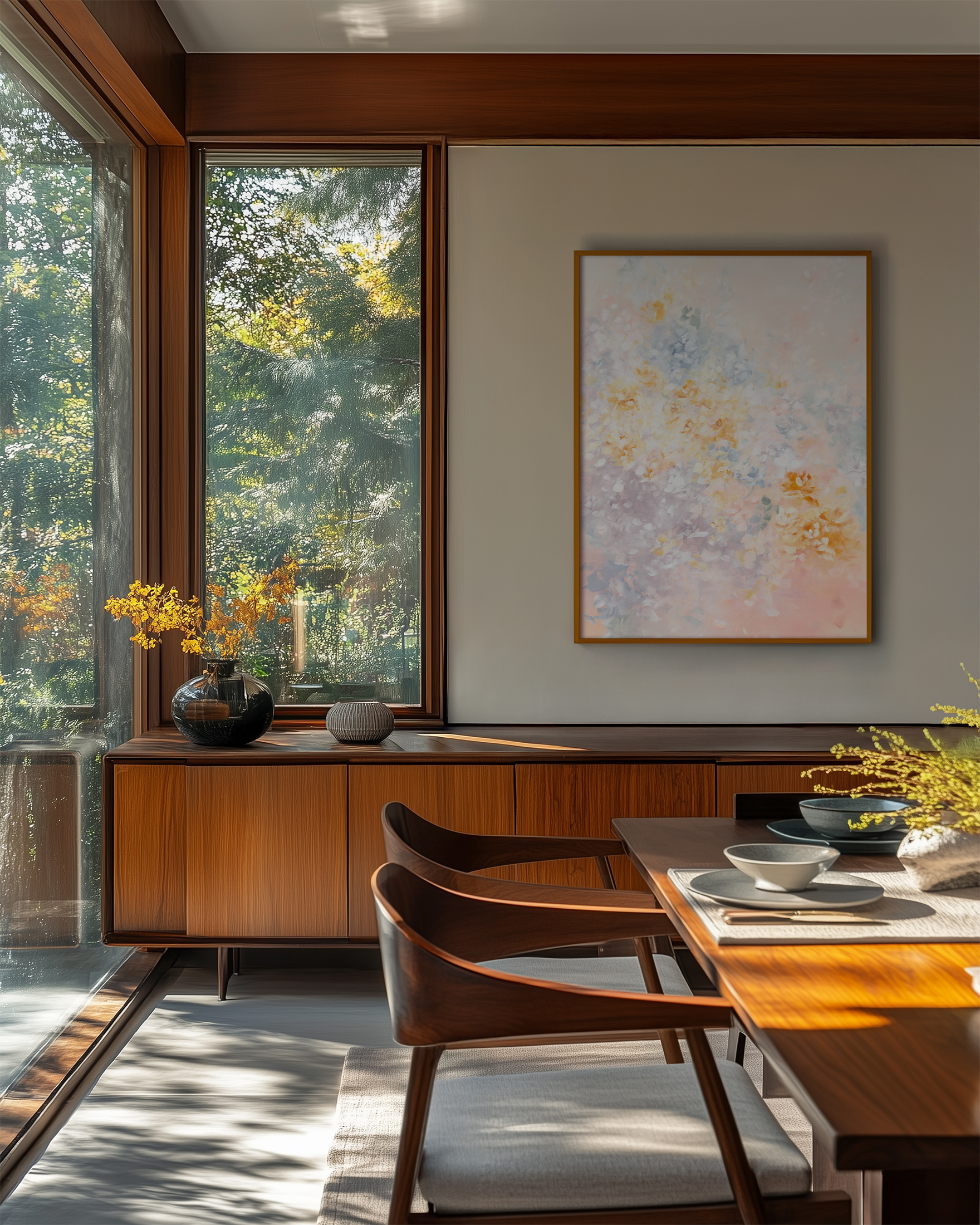 Bring About Through Poetry Abstract Original Painting By Australian Artist Dana Trijbetz Image 6