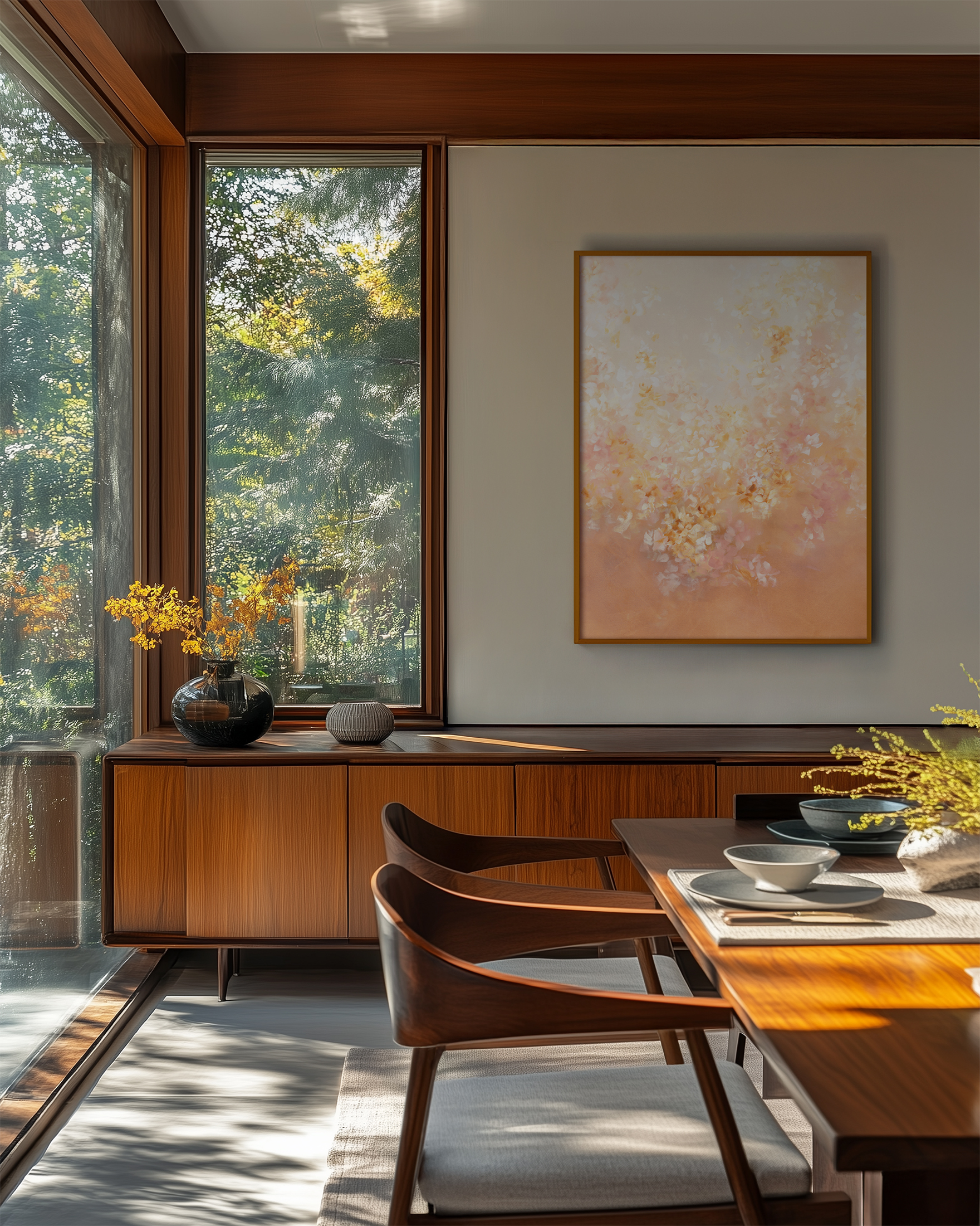 Restore Abstract Original Painting By Australian Artist Dana Trijbetz Image 6