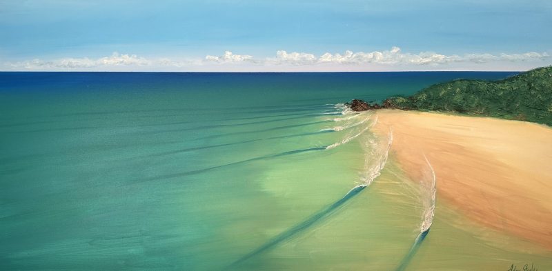 Perfect day at The Pass, Byron Bay