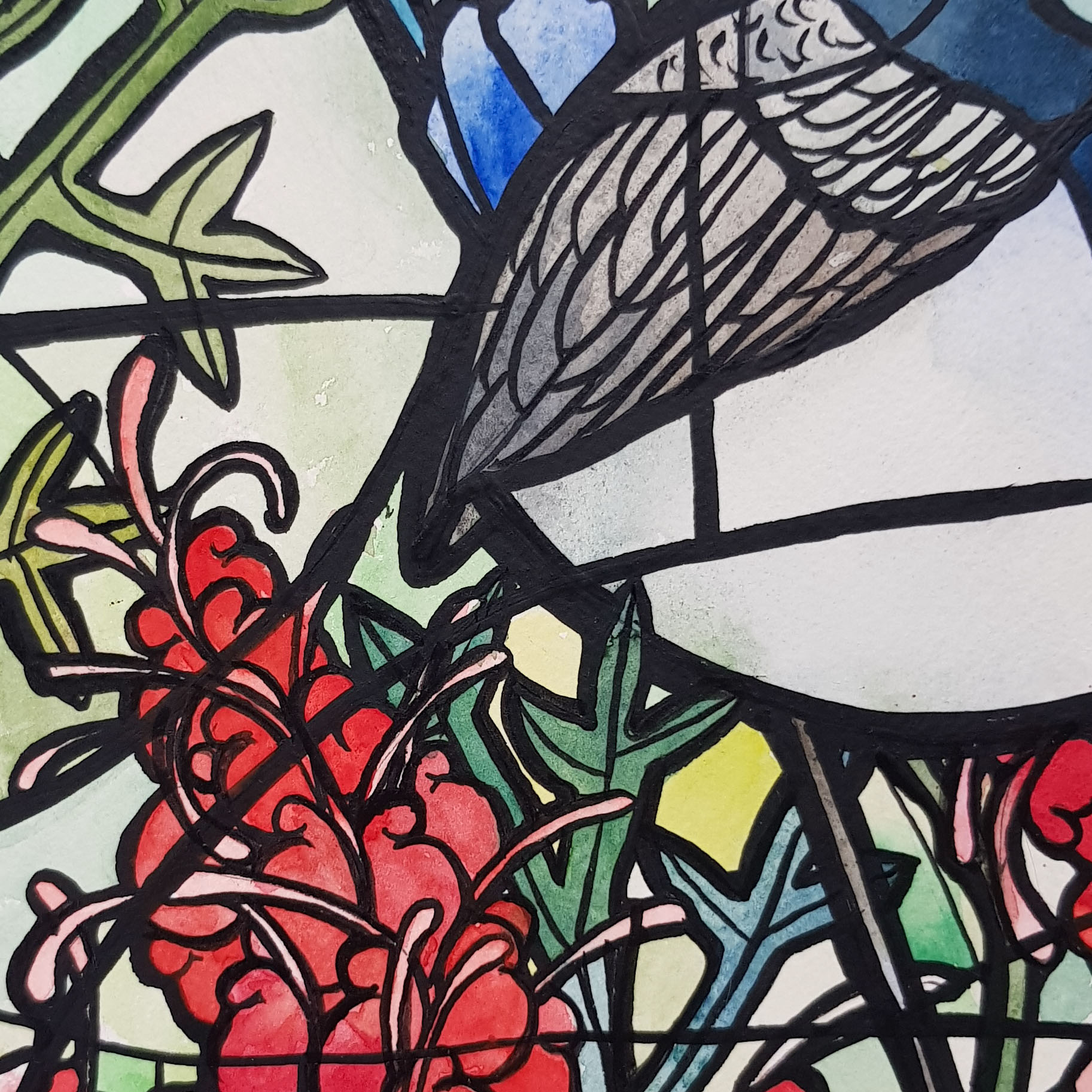 Blue Boy By Nicola Cowie Detail