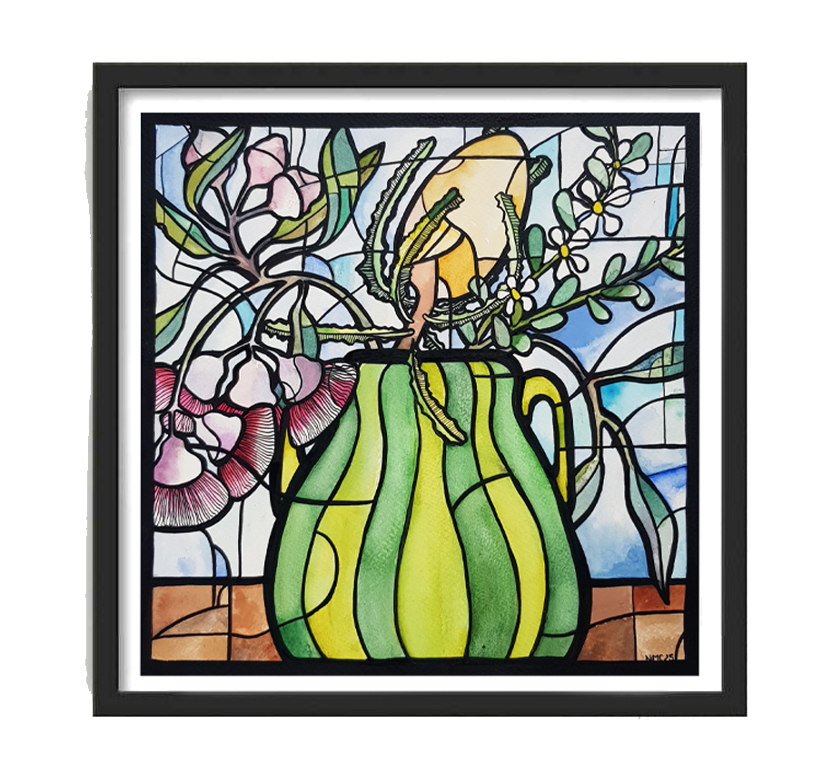 Banksia And Tea Tree In Situ