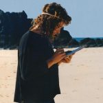 Tillian Writing Poetry Wallaga Lake '87 Sq