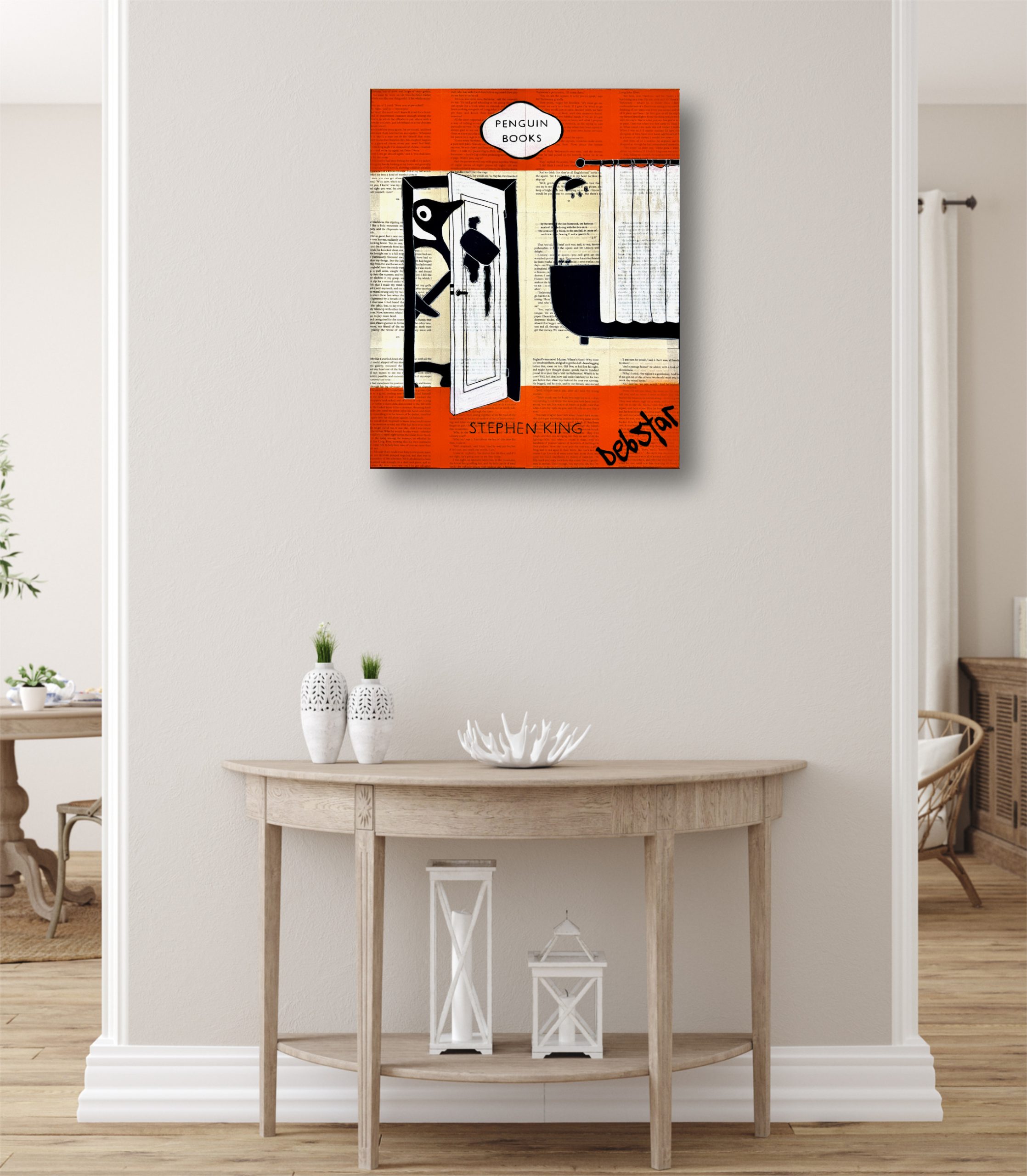 Penguin Books The Shining 2 Pop Art Deborah Lang Art Urban Canvas 5