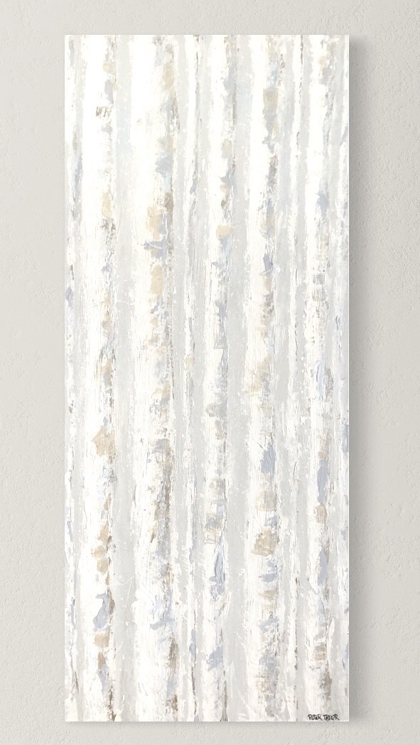 Through the snow gums