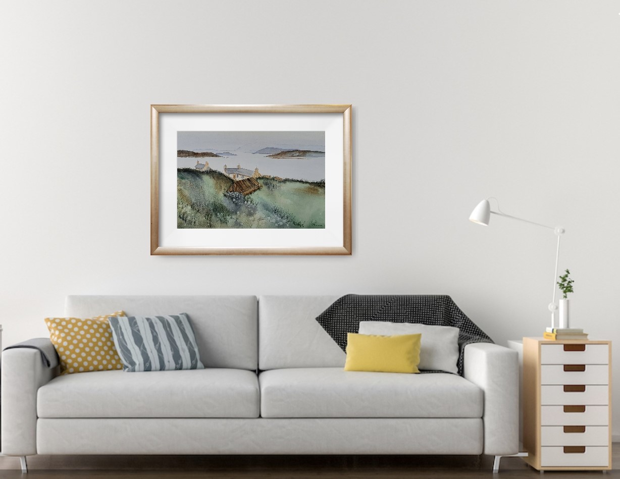 Scottish Farm On Wall