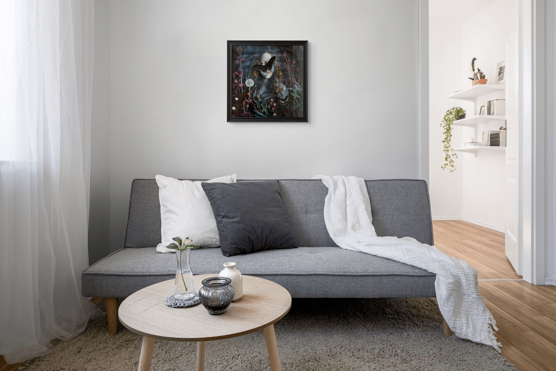 Greenhouse Reverie In Frame Medium (1)