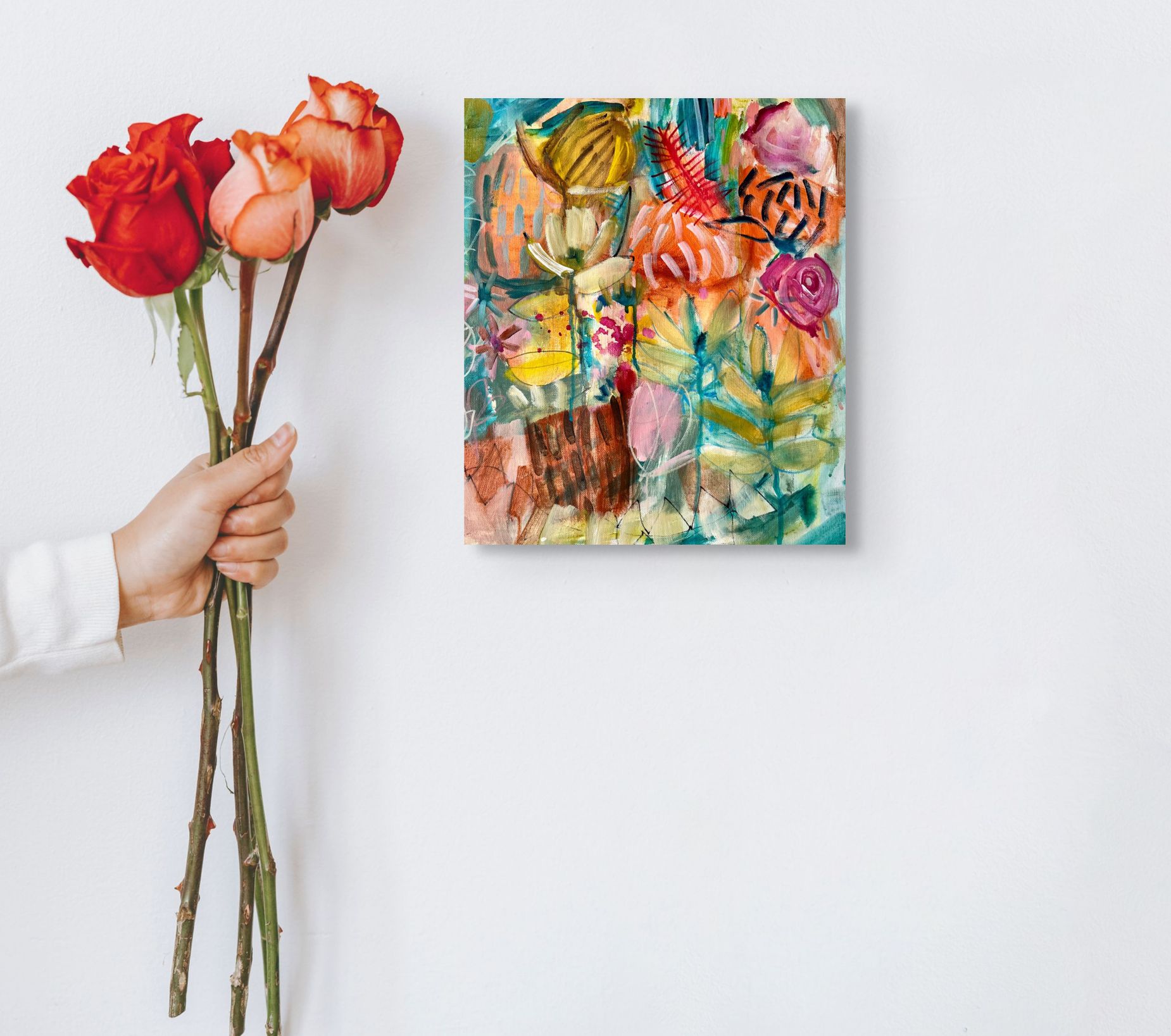 Cfs Lil Flower Rebellion 40 X 40cm Custom