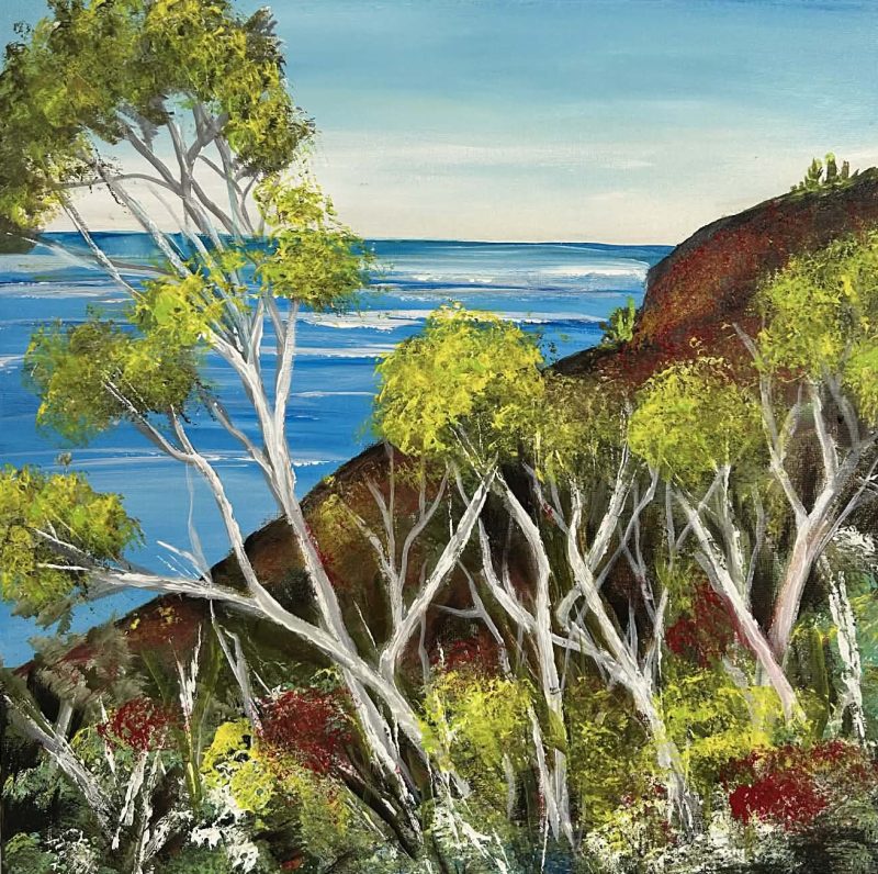 Glimpse amongst the trees