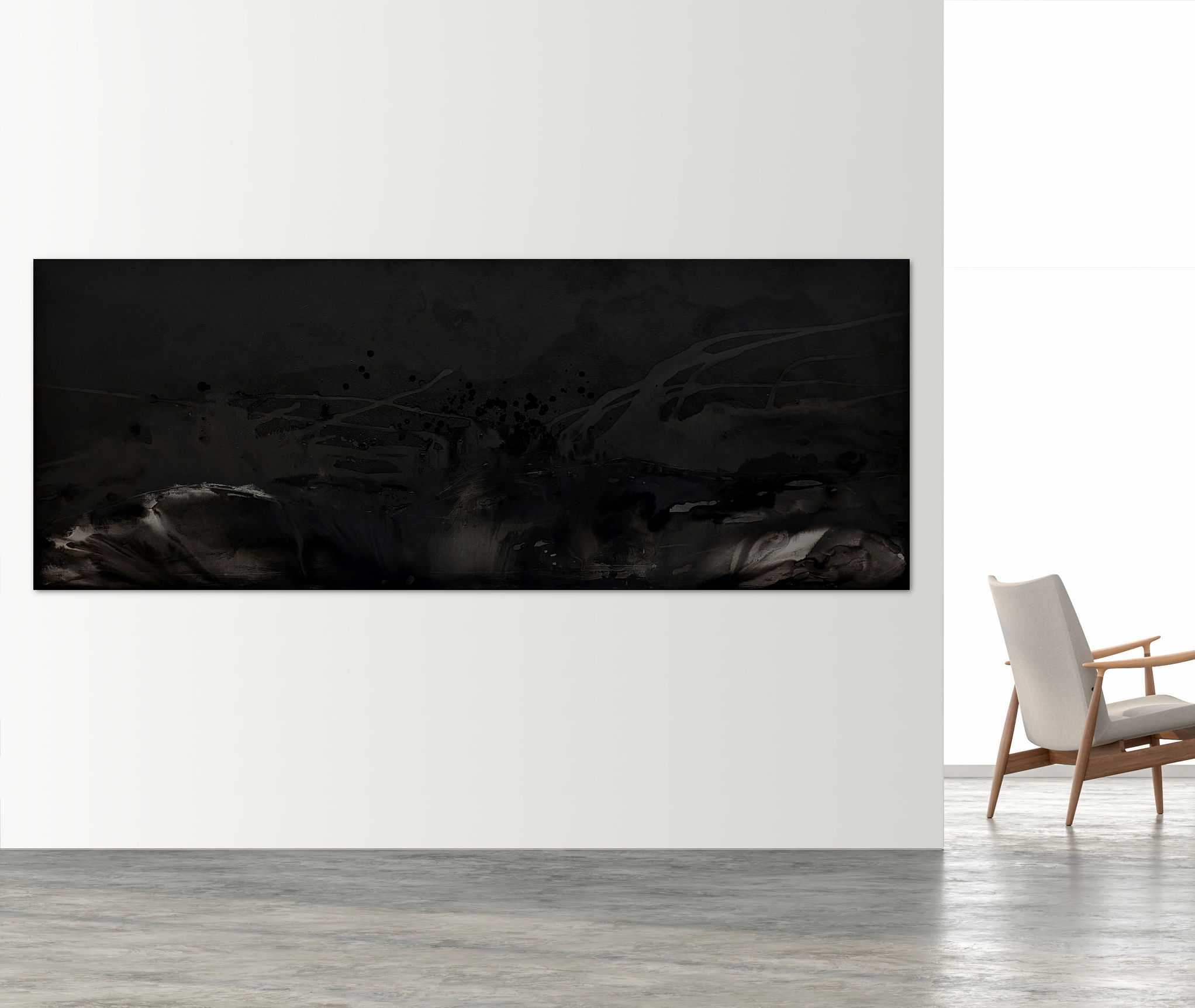Emilie Heurtevent The Abyss 31 260cm X 100cm 2026 In Situ
