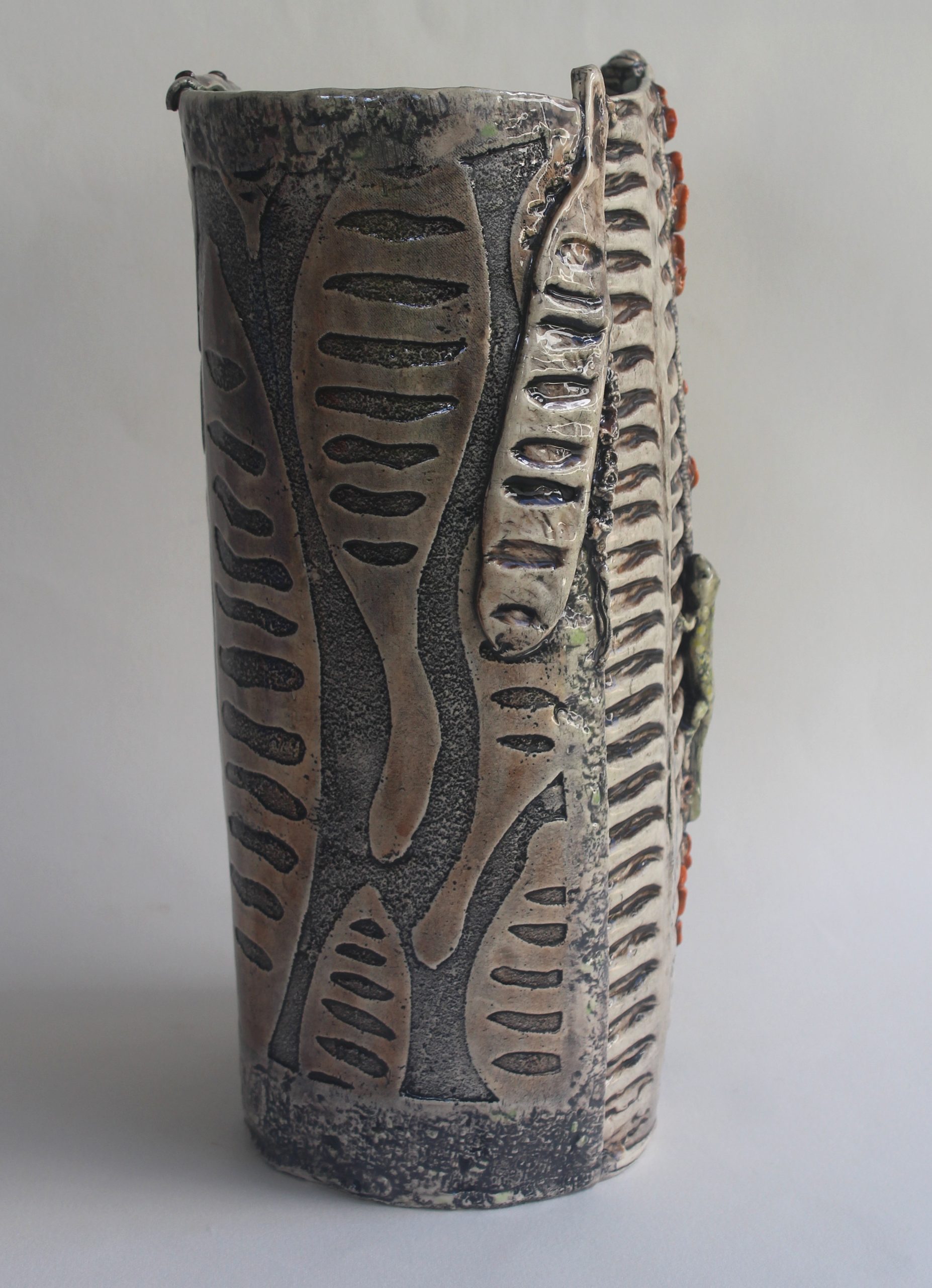 Lizard In The Garden 3 Carol Forster Art Lovers Australia