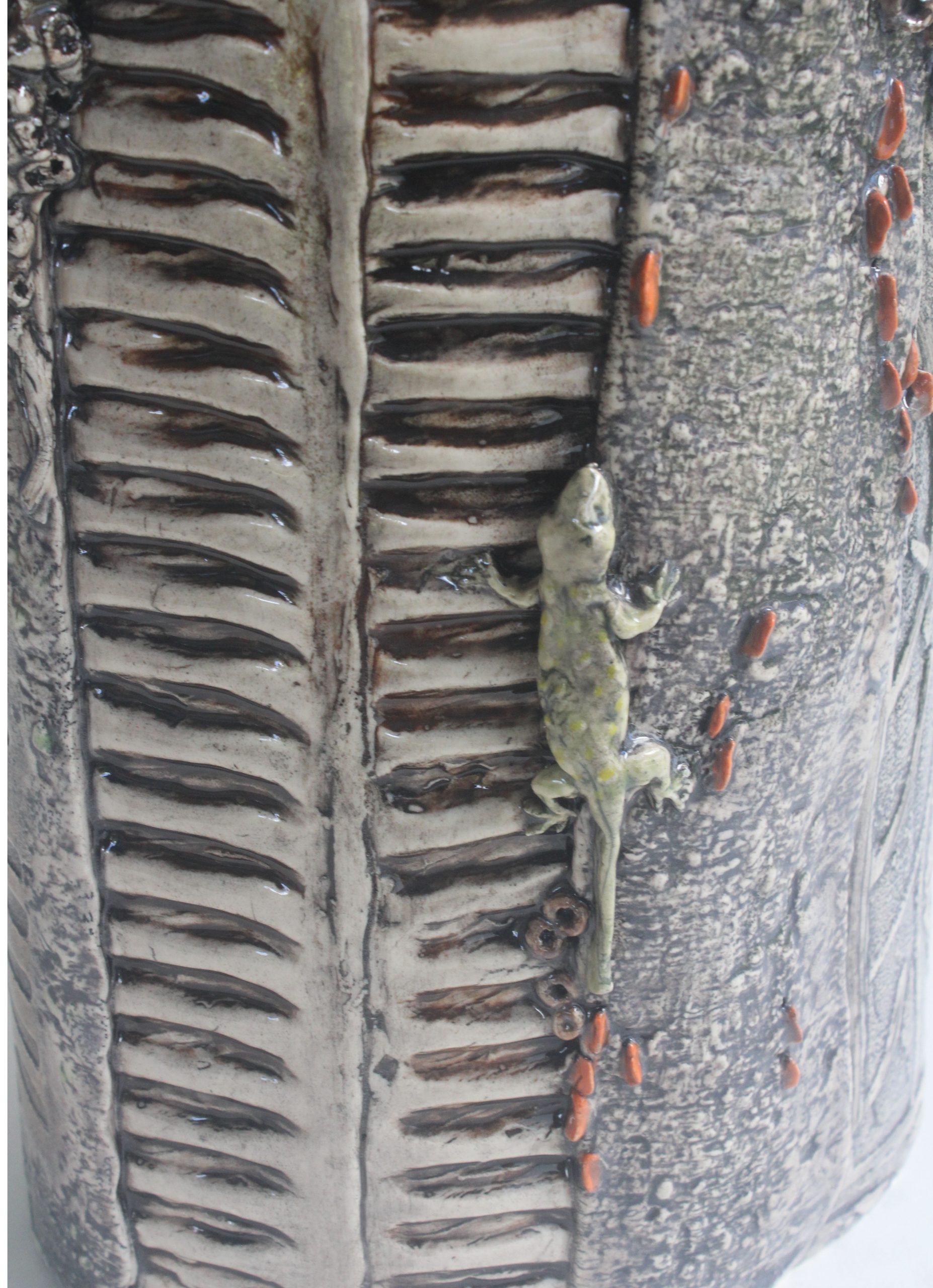 Lizard In The Garden 5 Carol Forster Art Lovers Australia