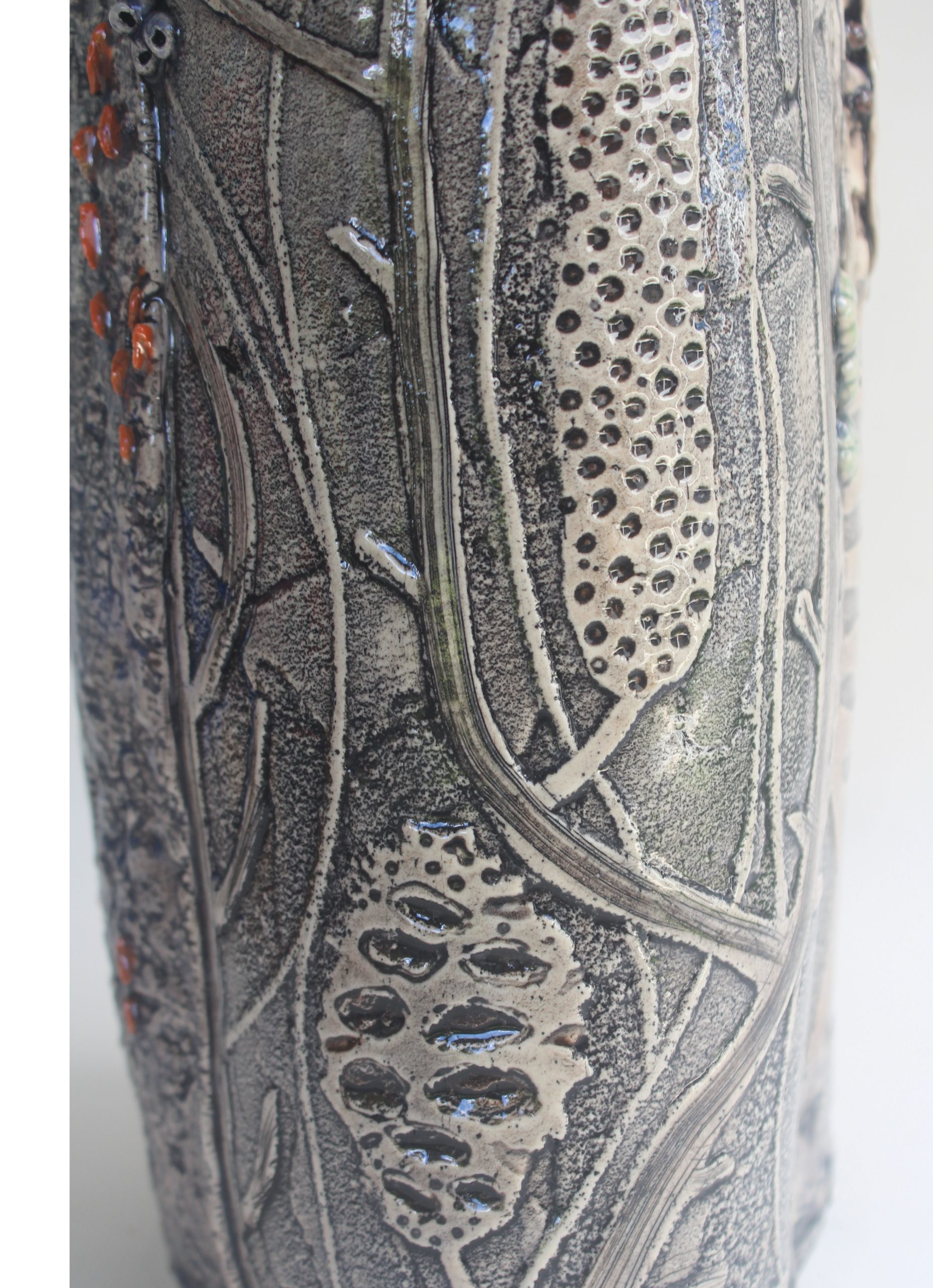 Lizard In The Garden 6 Carol Forster Art Lovers Australia