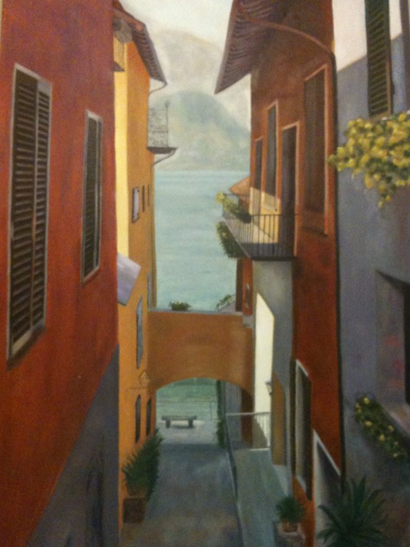 Varenna Lane Lake Como