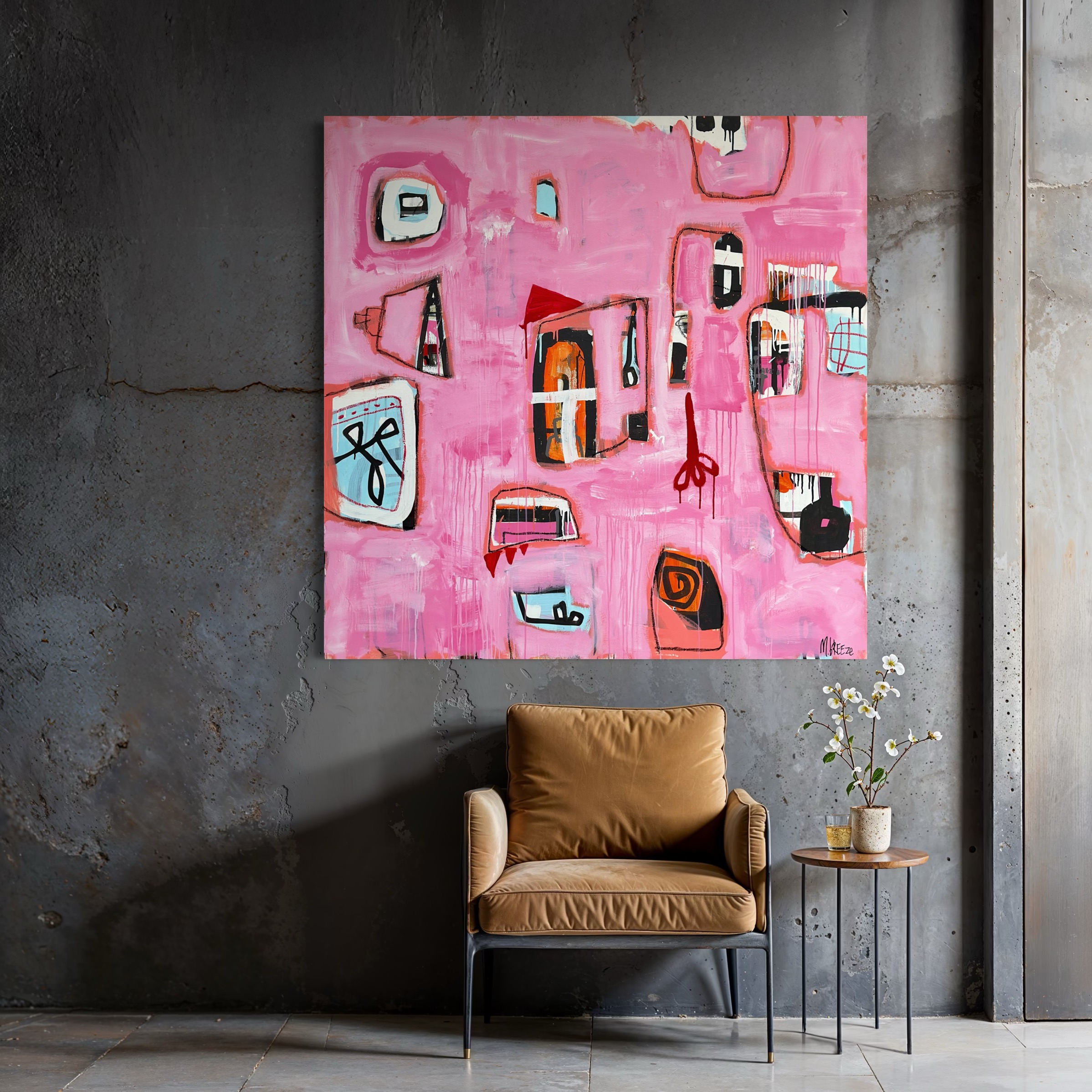 Martin Breeze Red Party Hat Insitu 2