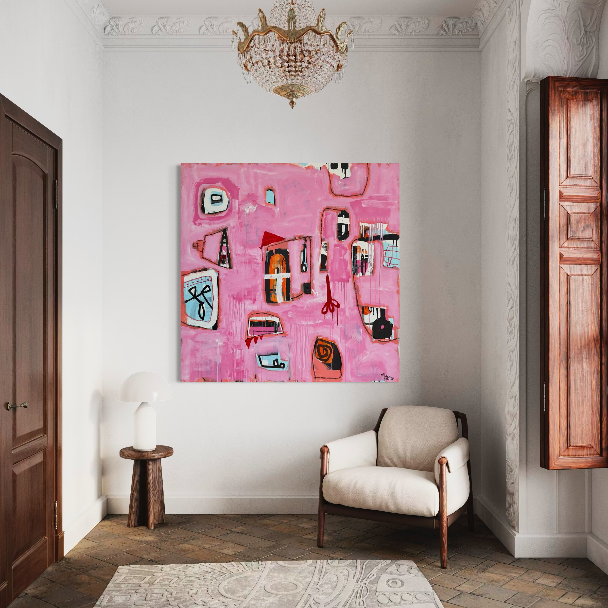 Martin Breeze Red Party Hat Insitu 3