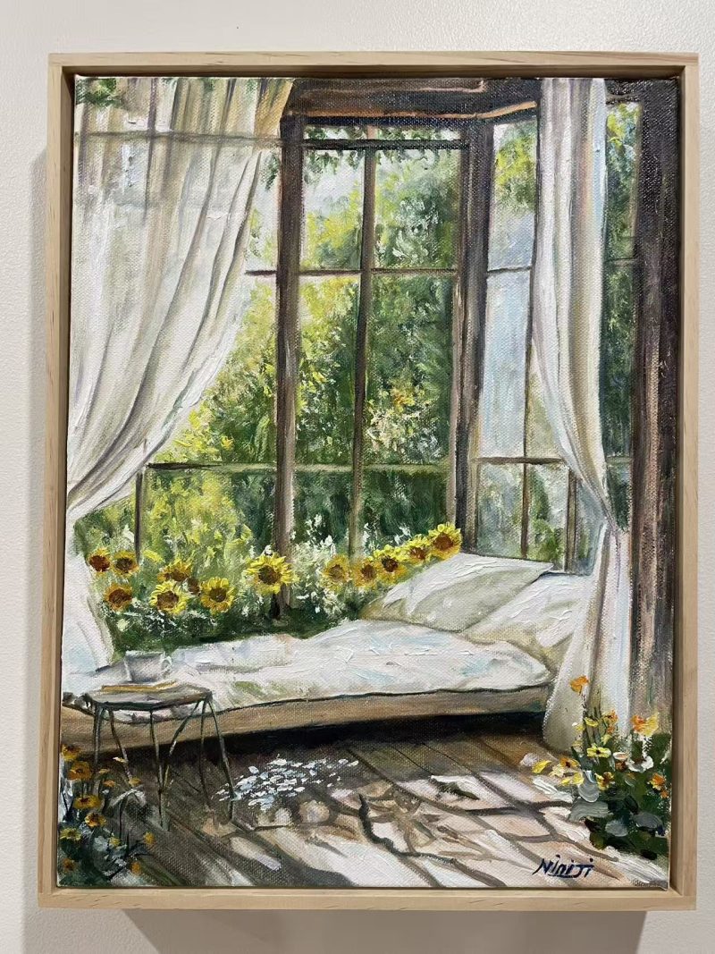 Flowers and Afternoon Light