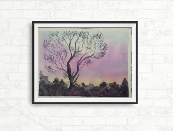 Night Sky In A Frame