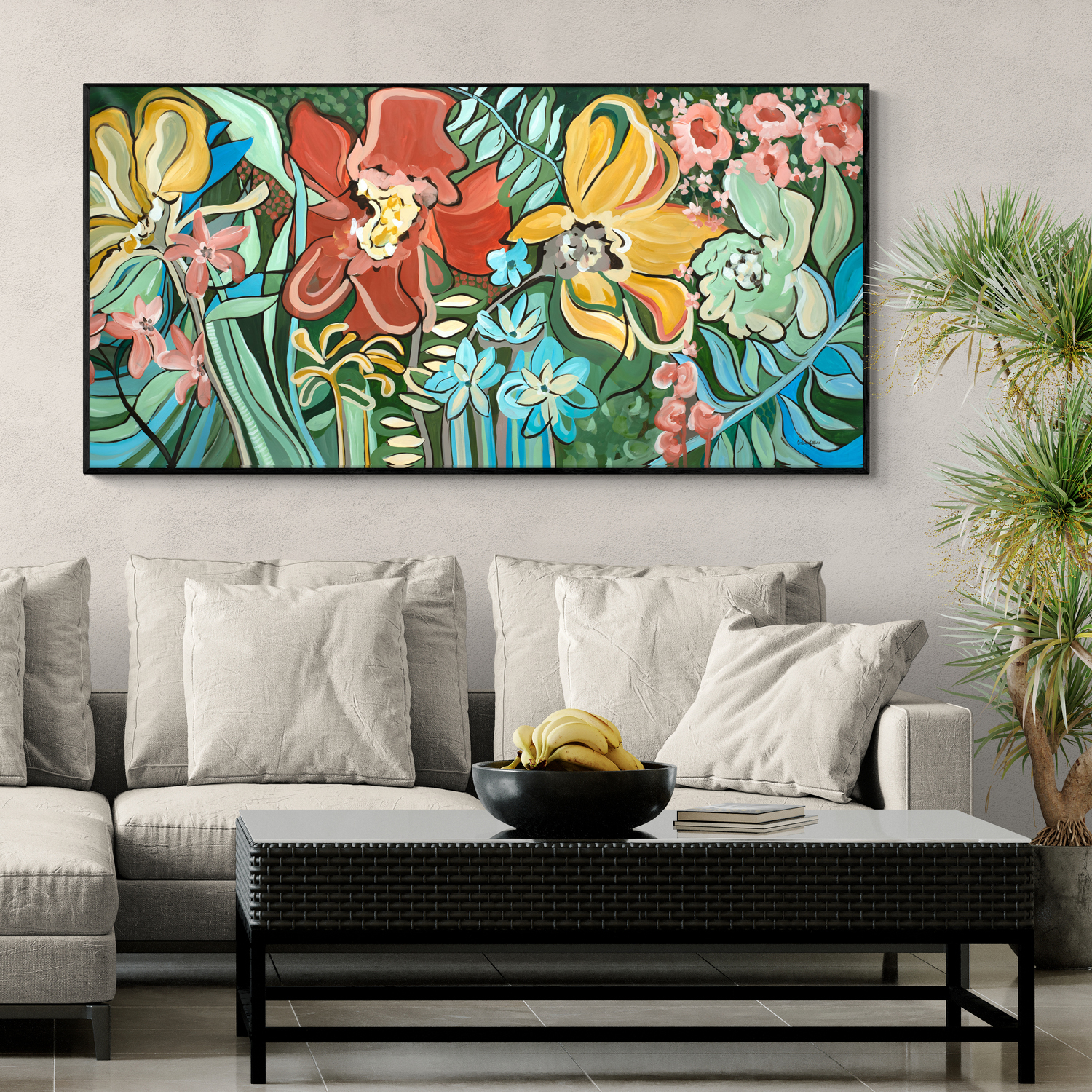 Botanical Wonder Room Interior Wall Art 2