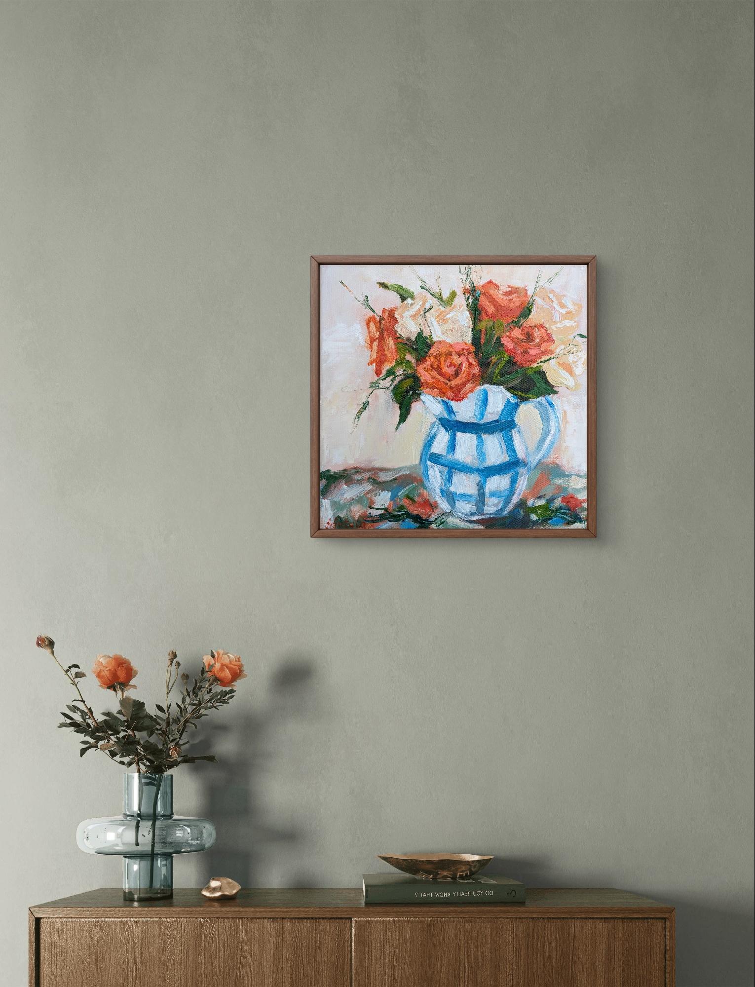 Amber Elegance Wall Decor