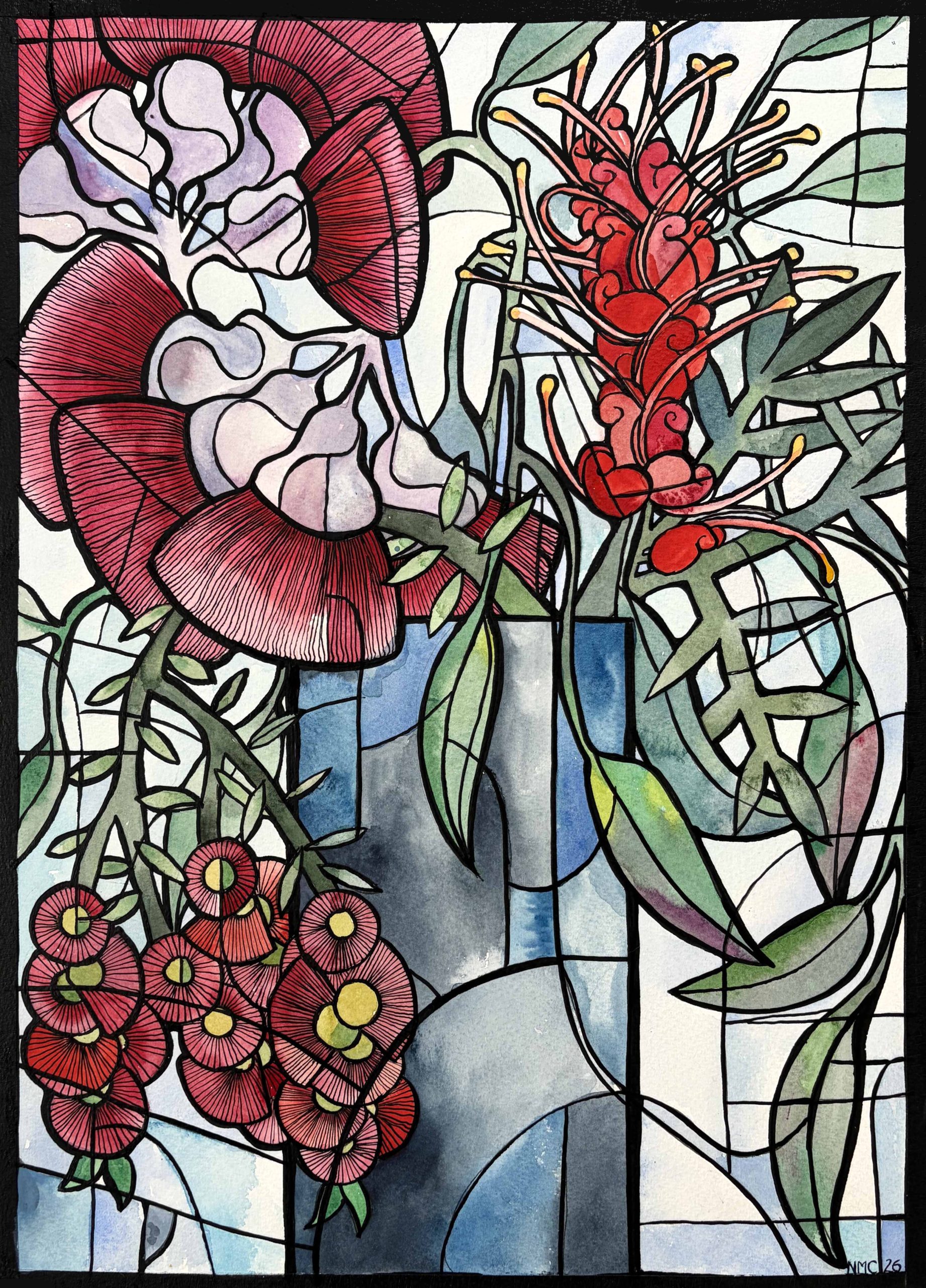 Garden Reds By Nicola Cowie Garden Reds By Nicola Cowie