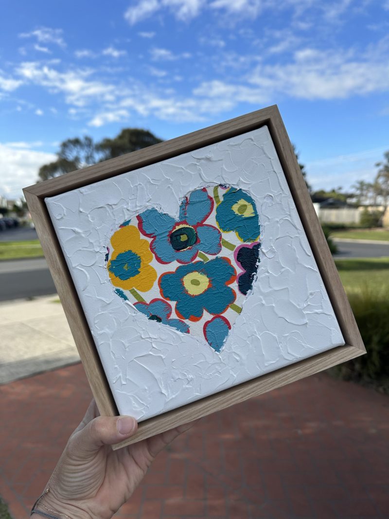 Valentine’s Day Love Heart – framed