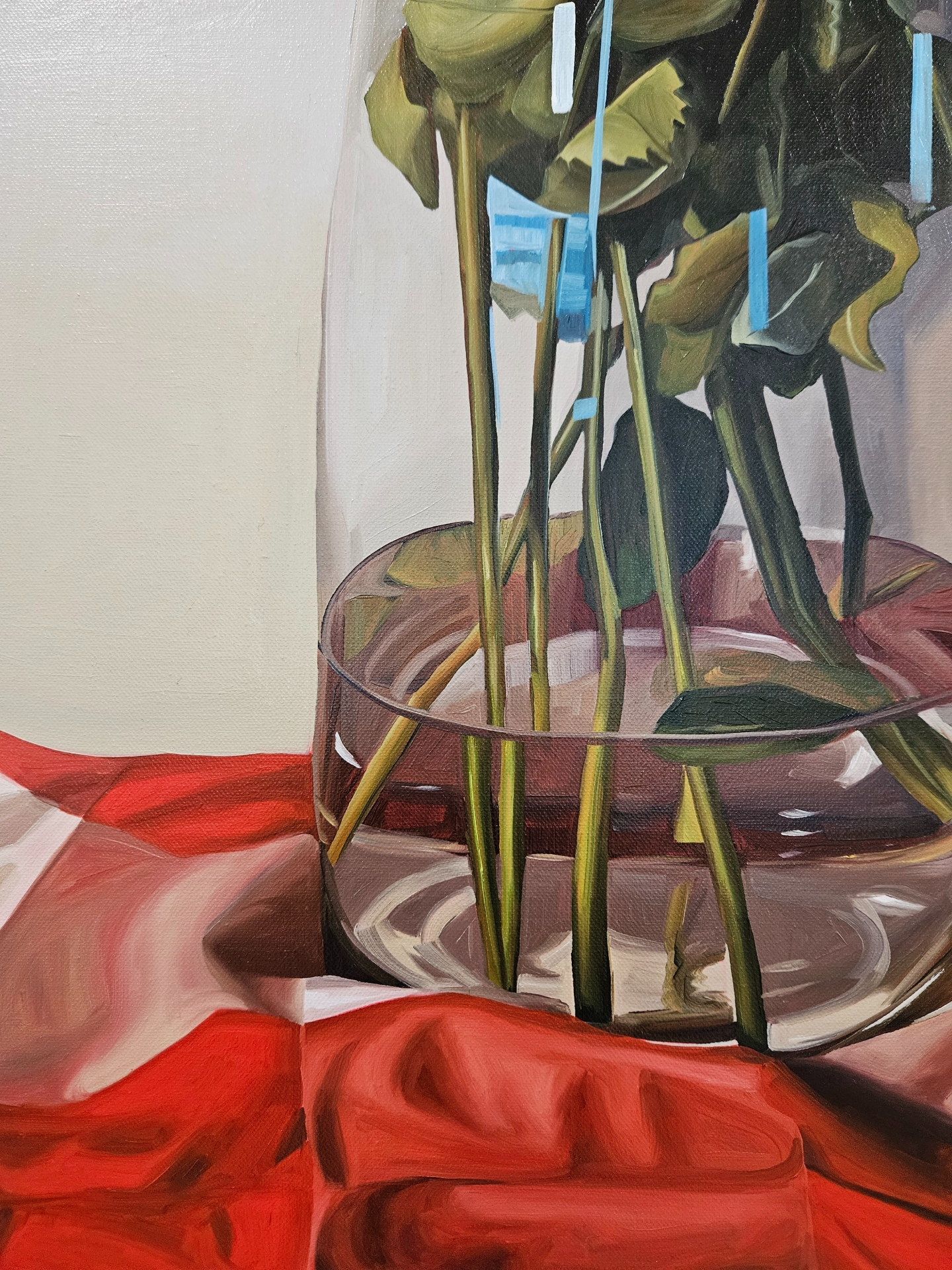 Red Checkered Bloom234