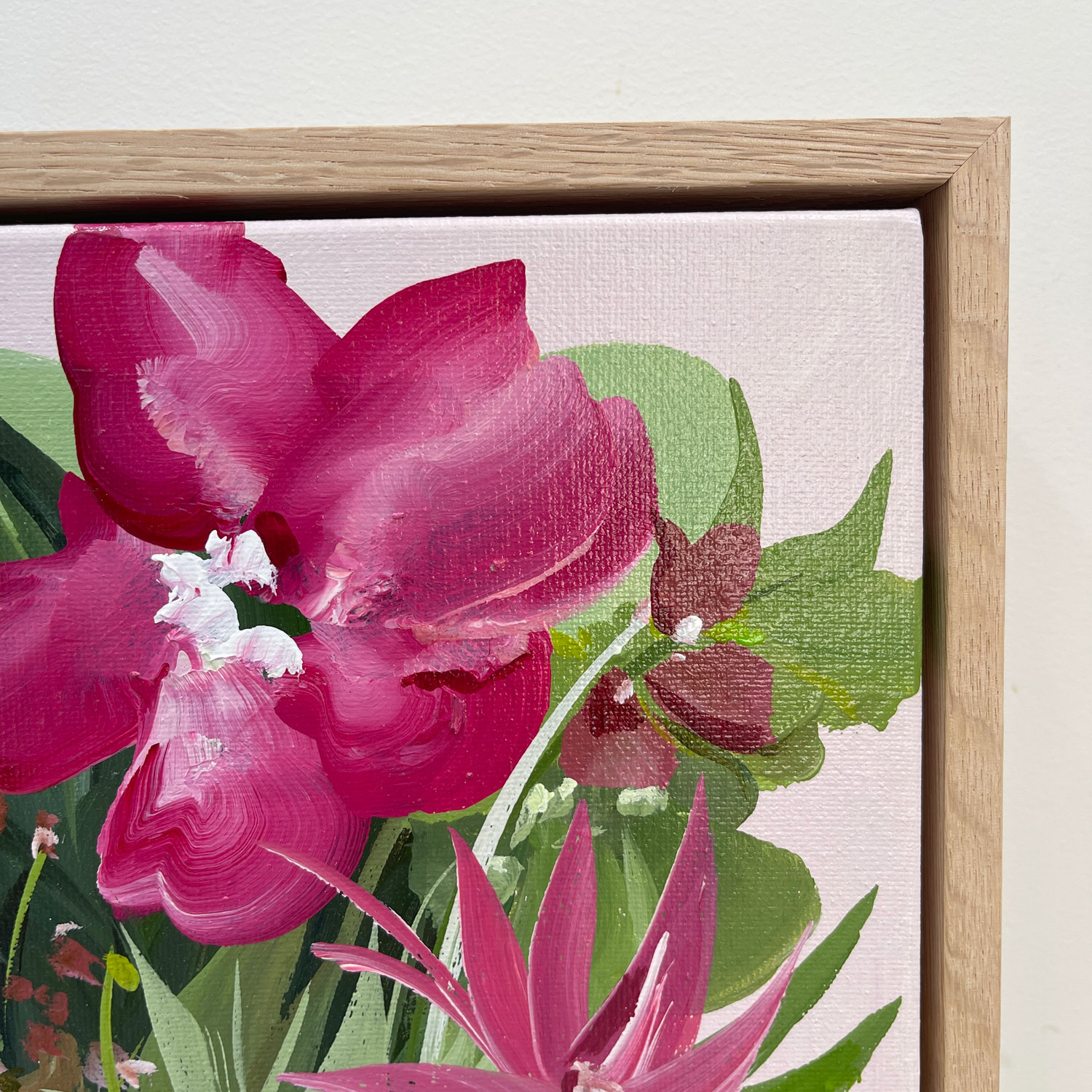 Blushing Holidays Original Art By Amber Gittins Side 2